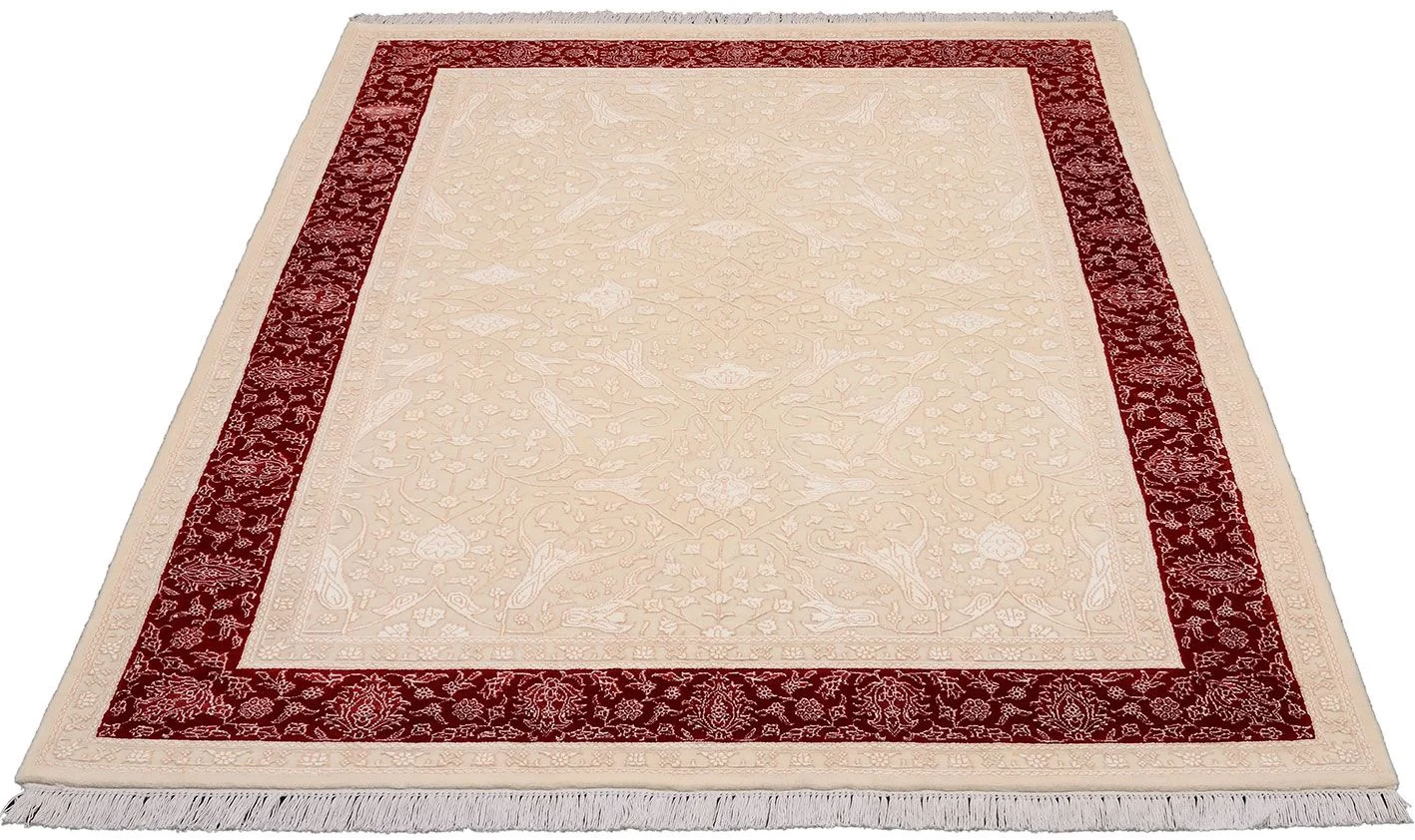Täbriz Orientteppich 170 × 240 cm aus Wolle, handgeknüpft