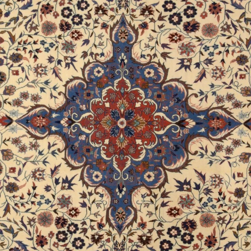 orientteppich-isfahan-186-x-278-cm-schurwolle-handgeknupft-3 Handgeknüpfter Isfahan Teppich, 186 × 278 cm, Wolle
