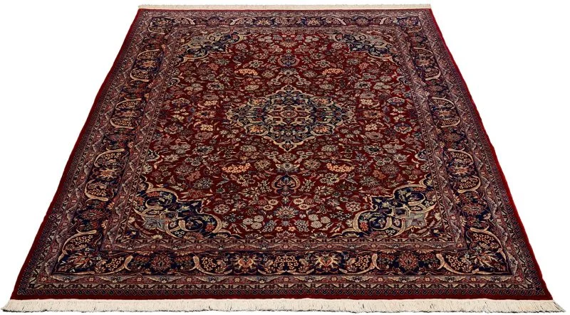 Handgeknüpfter Isfahan Teppich, 170 × 240 cm, Wolle