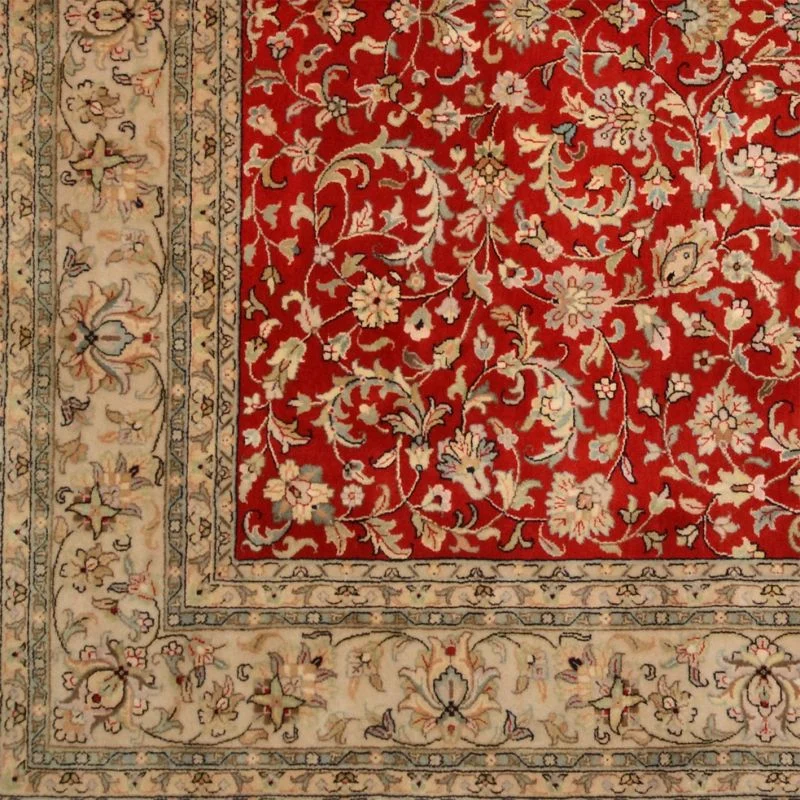 orientteppich-isfahan-249-x-290-cm-schurwolle-handgeknupft-3 Handgeknüpfter Isfahan Orientteppich, 249 × 290 cm, Wolle