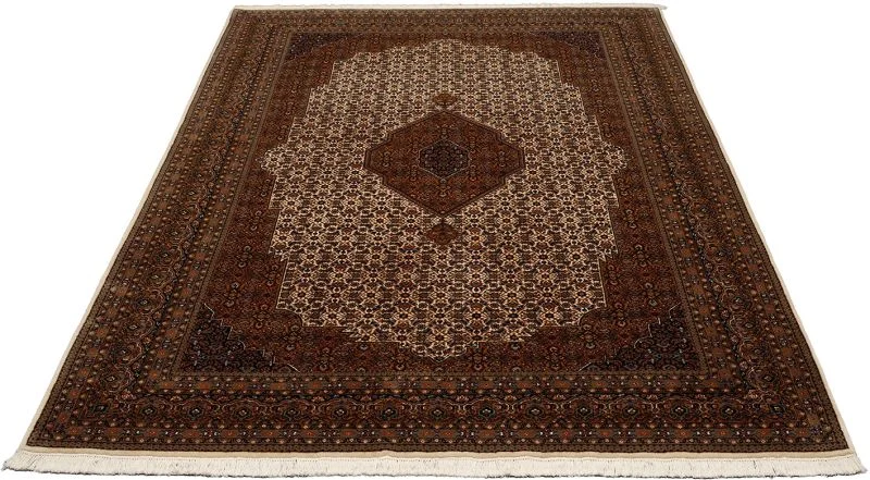 Bijar Orientteppich aus Indien, 198 × 288 cm