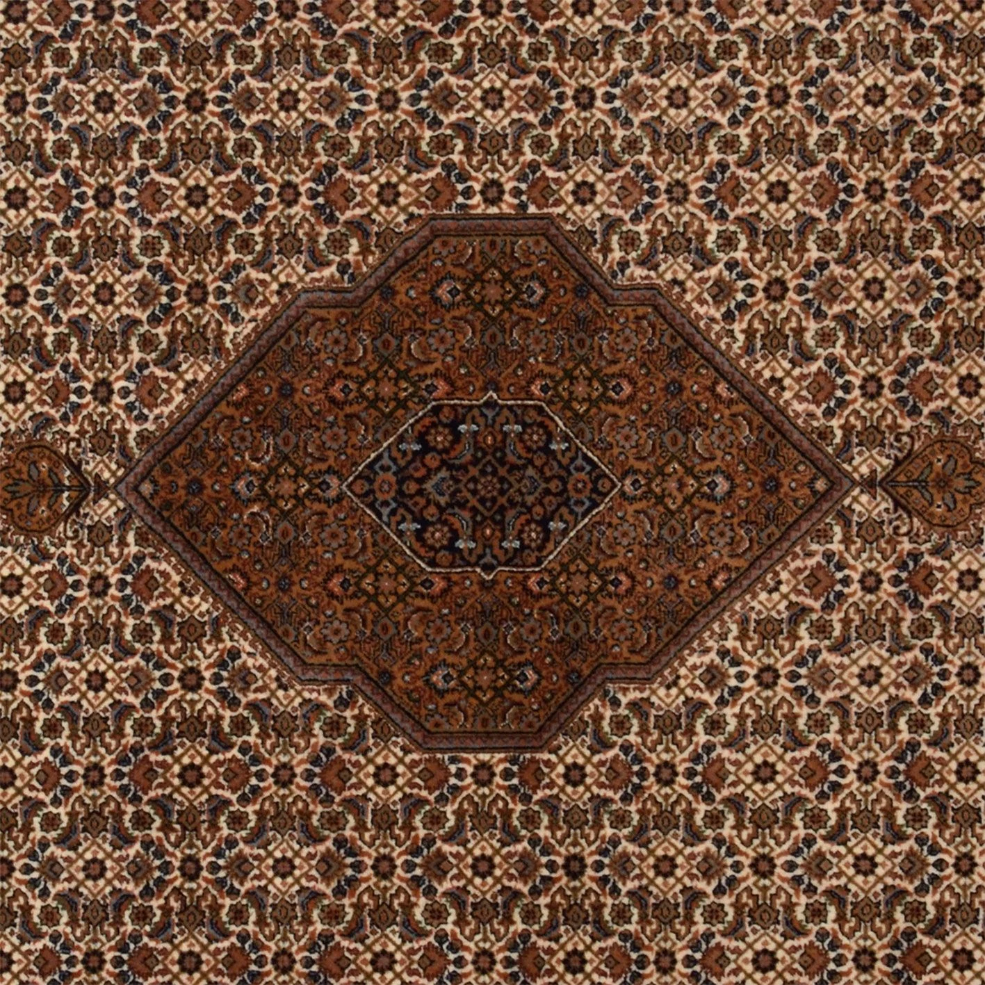 Bijar Orientteppich aus Indien, 198 × 288 cm