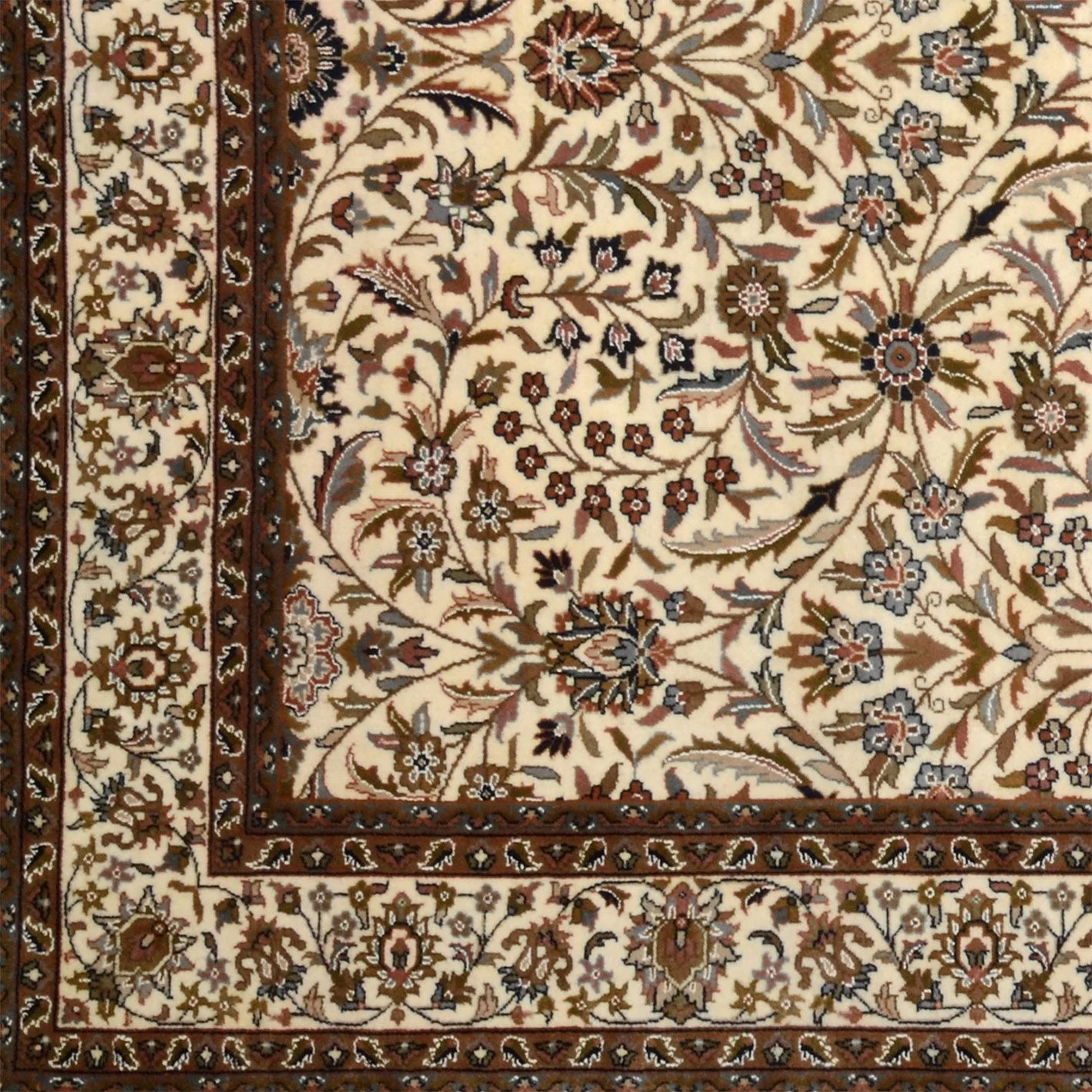 Handgeknüpfter Isfahan Orientteppich, 203 × 304 cm, Wolle