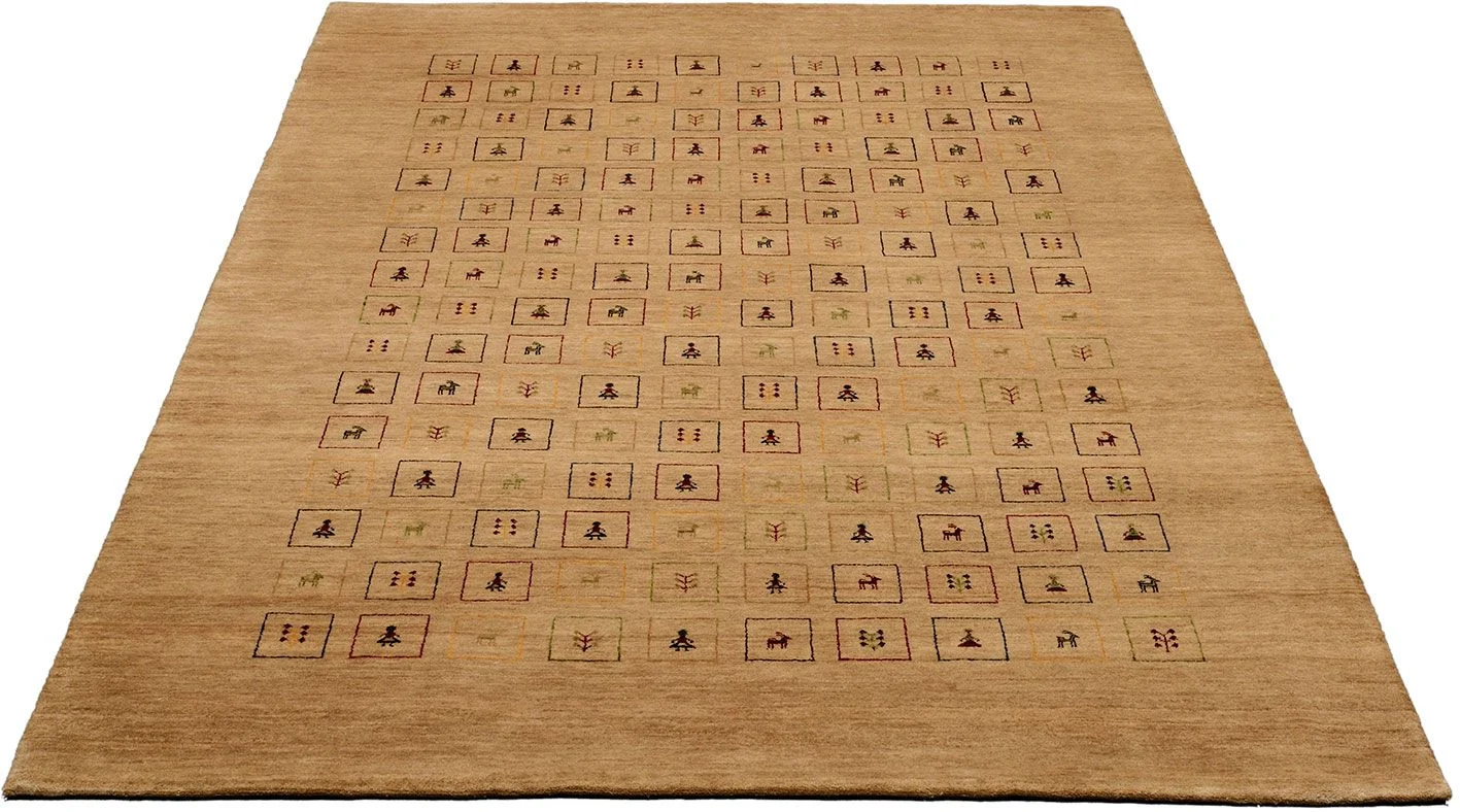 Loribaft Orientteppich aus Indien, 167 × 240 cm