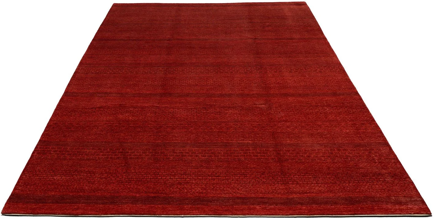 orientteppich-loribaft-247-x-352-cm-schurwolle-handgeknupft-rot-1 Handgeknüpfter Loribaft Orientteppich 247 × 352 cm