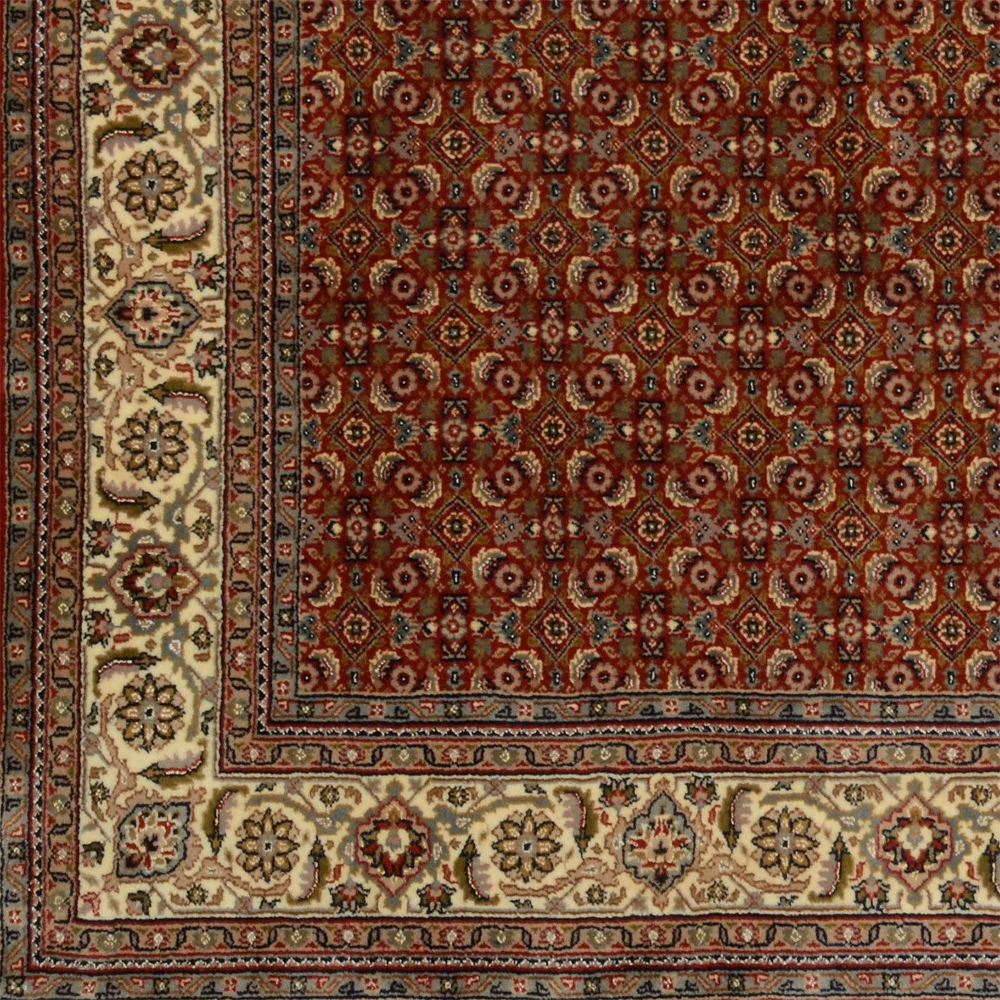 Täbriz Orientteppich 200 × 291 cm aus Wolle, handgeknüpft