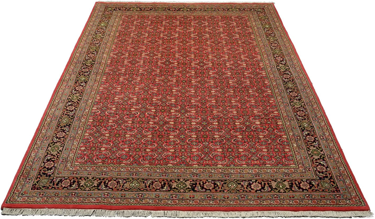 Handgeknüpfter Bijar Orientteppich, 208 × 300 cm, Wolle