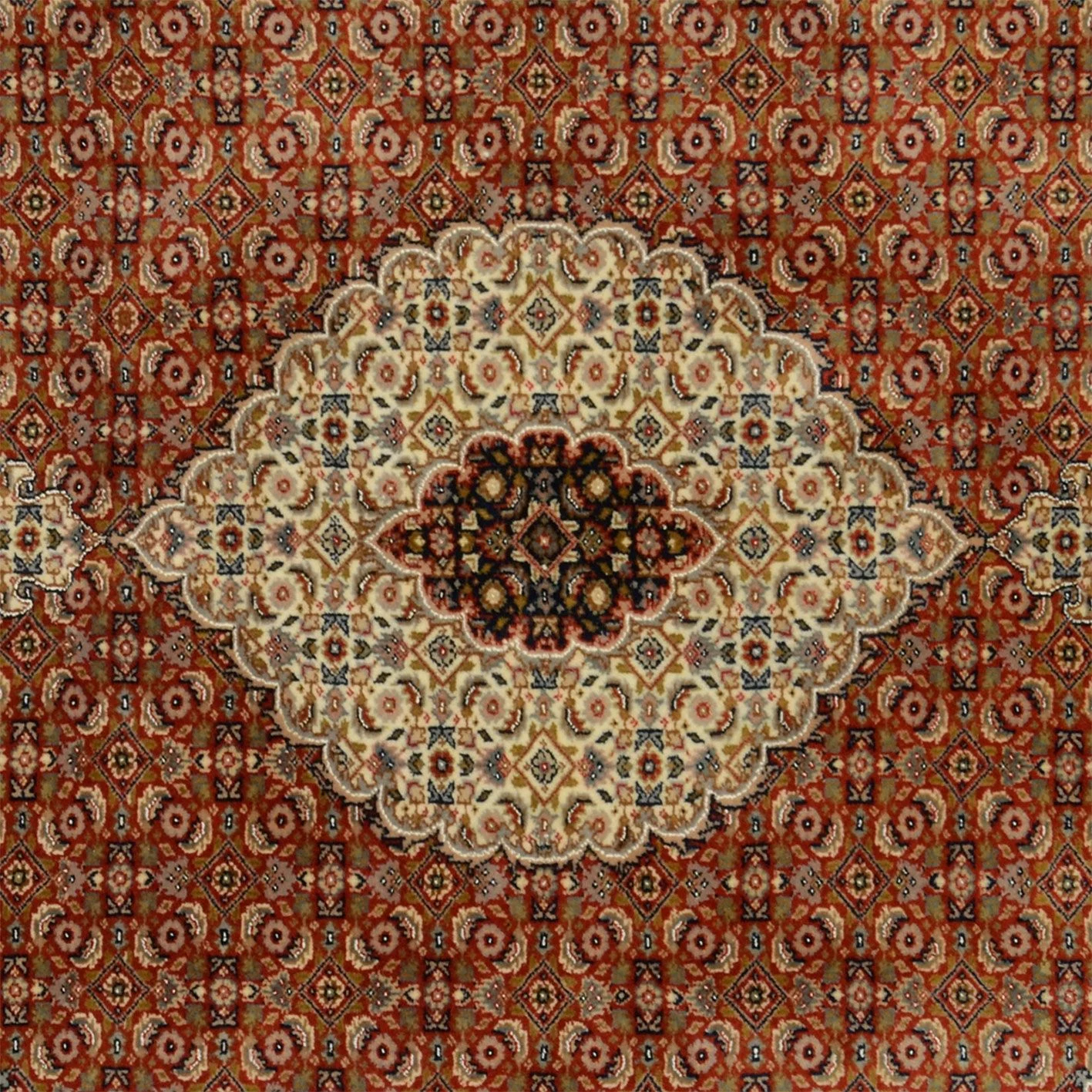 Täbriz Orientteppich aus Indien, 200 × 247 cm