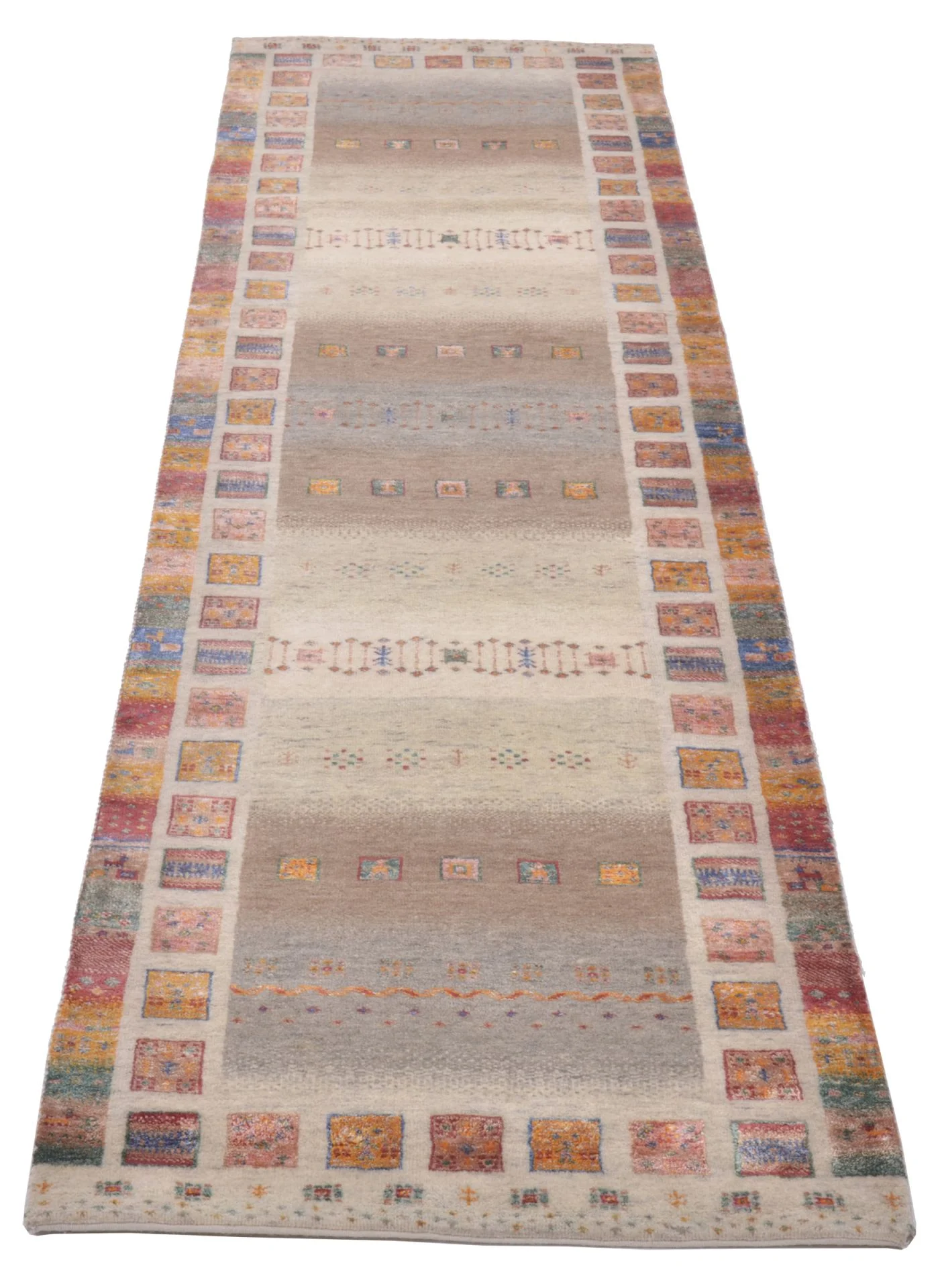 Loribaft Orientteppich 82 × 309 cm aus Wolle, handgeknüpft