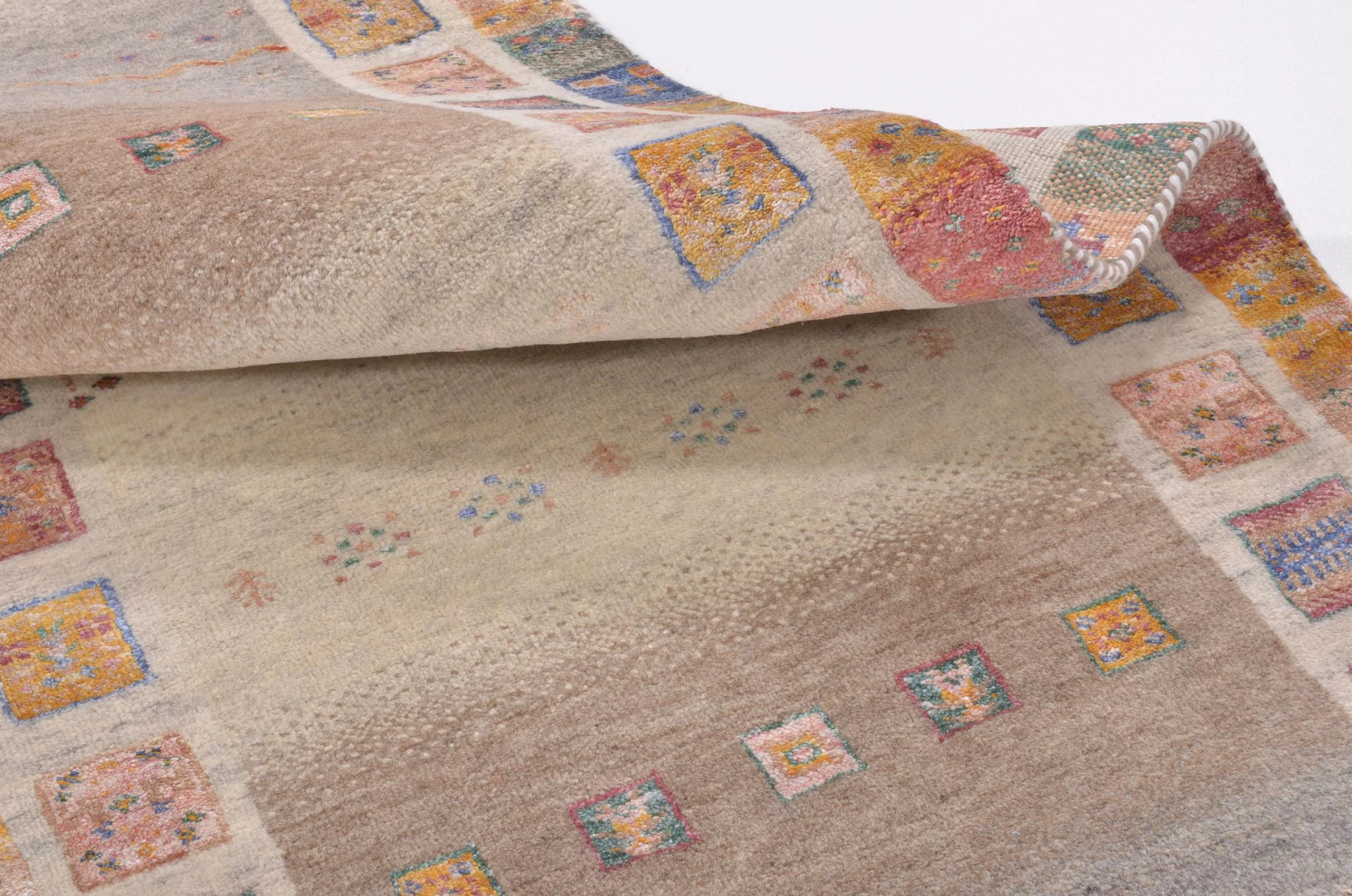 Loribaft Orientteppich 82 × 309 cm aus Wolle, handgeknüpft