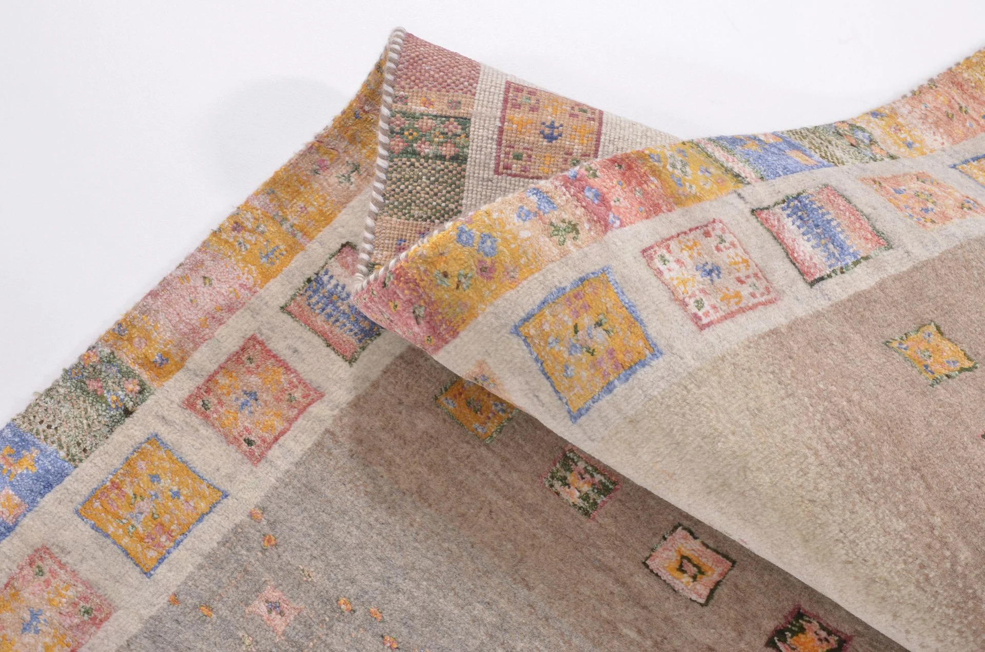 Loribaft Orientteppich 83 × 301 cm aus Wolle, handgeknüpft