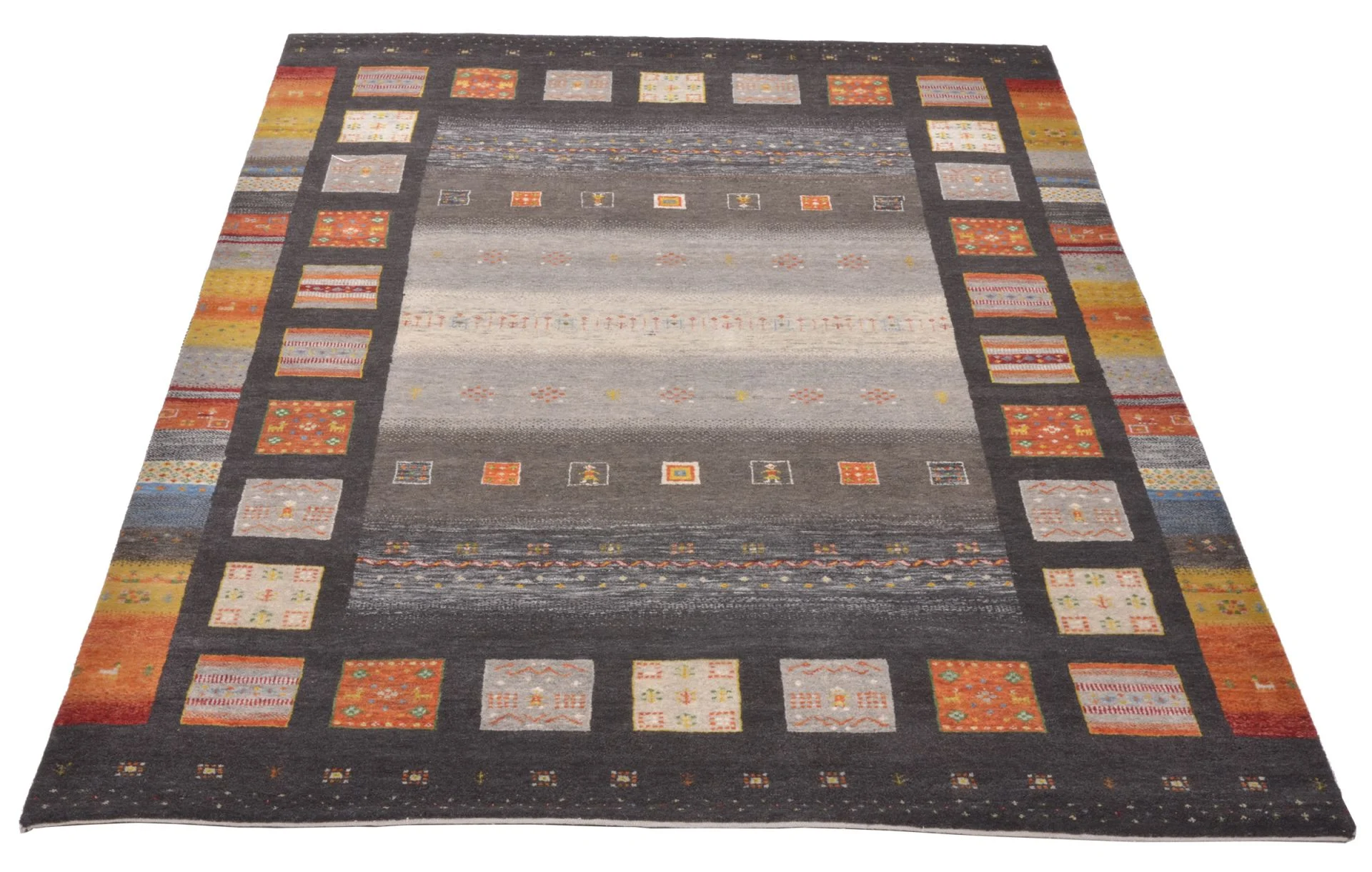 Handgeknüpfter Loribaft Orientteppich, 178 × 246 cm, Wolle