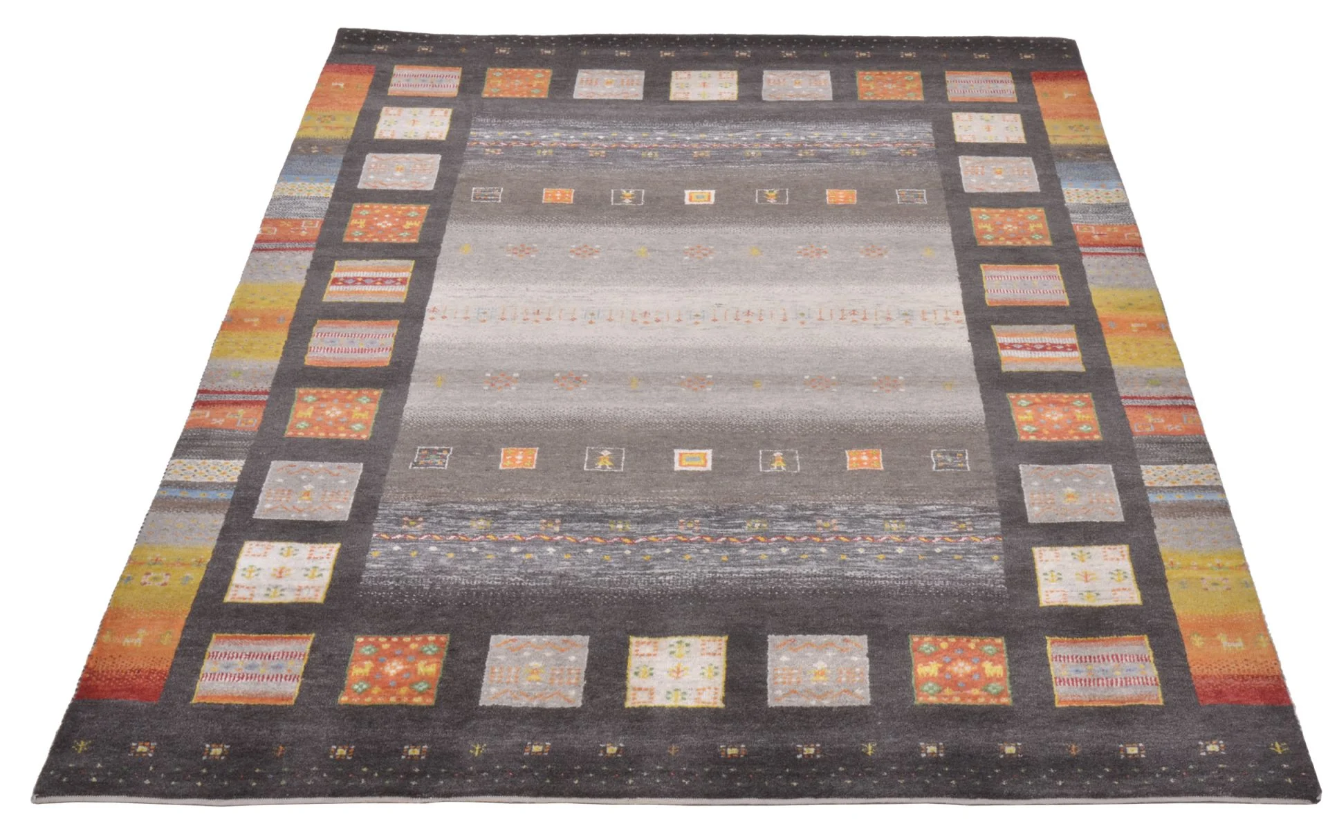 Handgeknüpfter Loribaft Orientteppich, 178 × 246 cm, Wolle