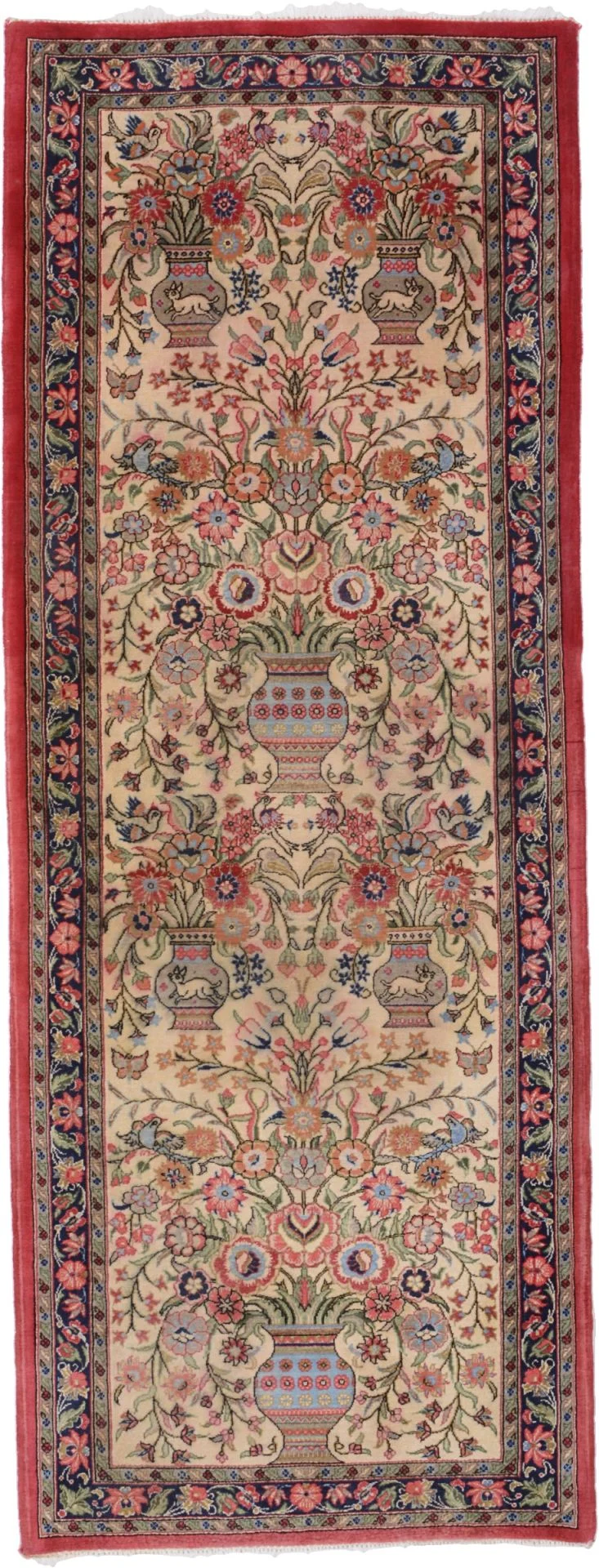 Orientteppich 189 × 280 cm aus Wolle, handgeknüpft