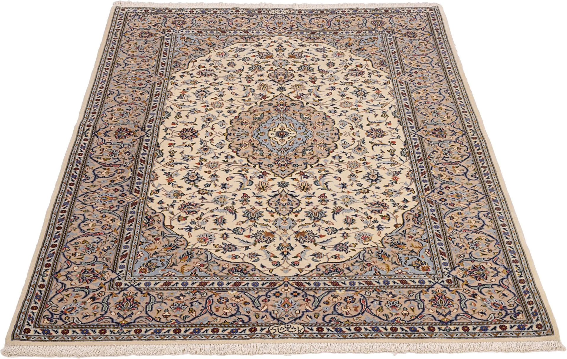 perserteppich-kashan-147-x-231-cm-schurwolle-handgeknupft-1 Kashan Perserteppich 147 × 231 cm aus Wolle, handgeknüpft