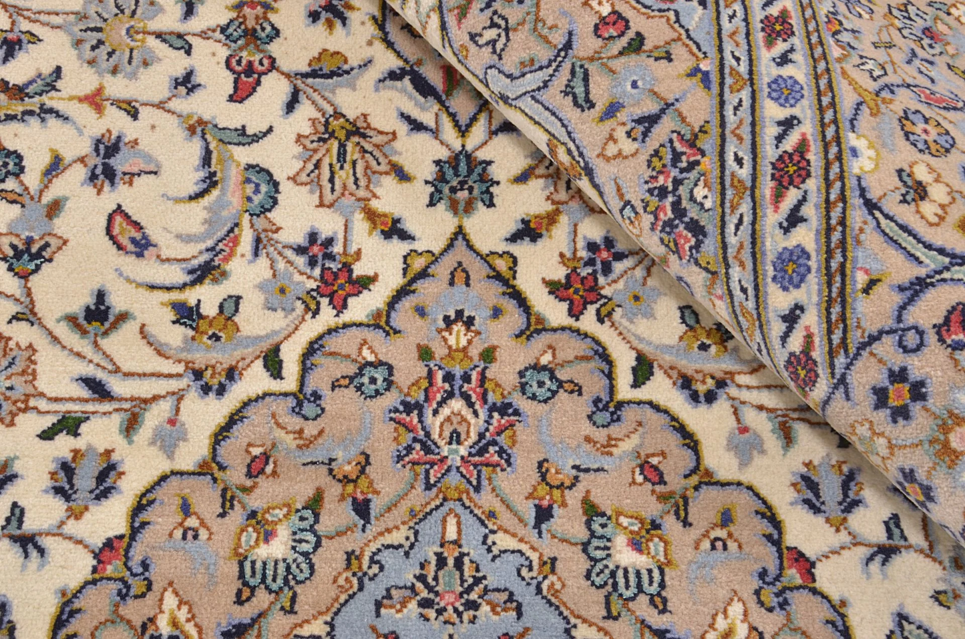 perserteppich-kashan-147-x-231-cm-schurwolle-handgeknupft-4 Kashan Perserteppich 147 × 231 cm aus Wolle, handgeknüpft