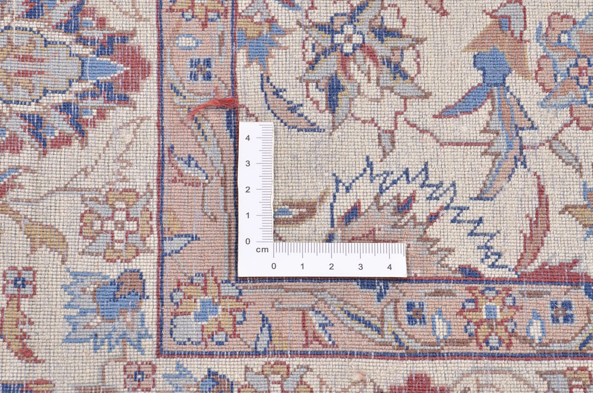 Handgeknüpfter Isfahan Teppich 80 × 434 cm
