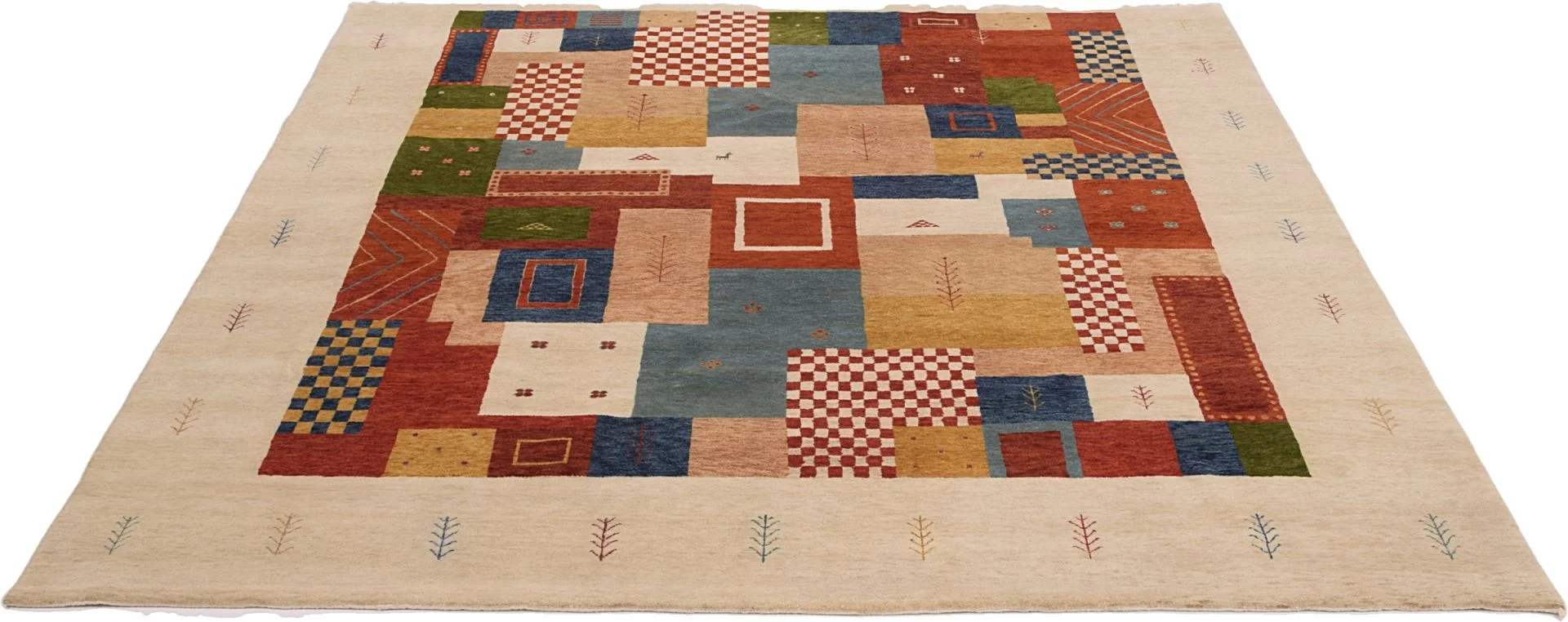 Loribaft Orientteppich aus Indien, 242 × 260 cm