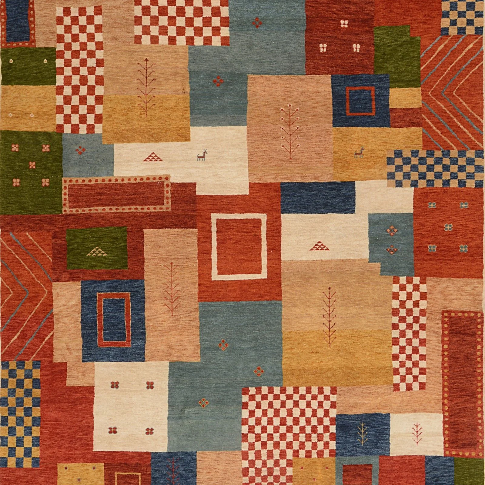 Loribaft Orientteppich aus Indien, 242 × 260 cm