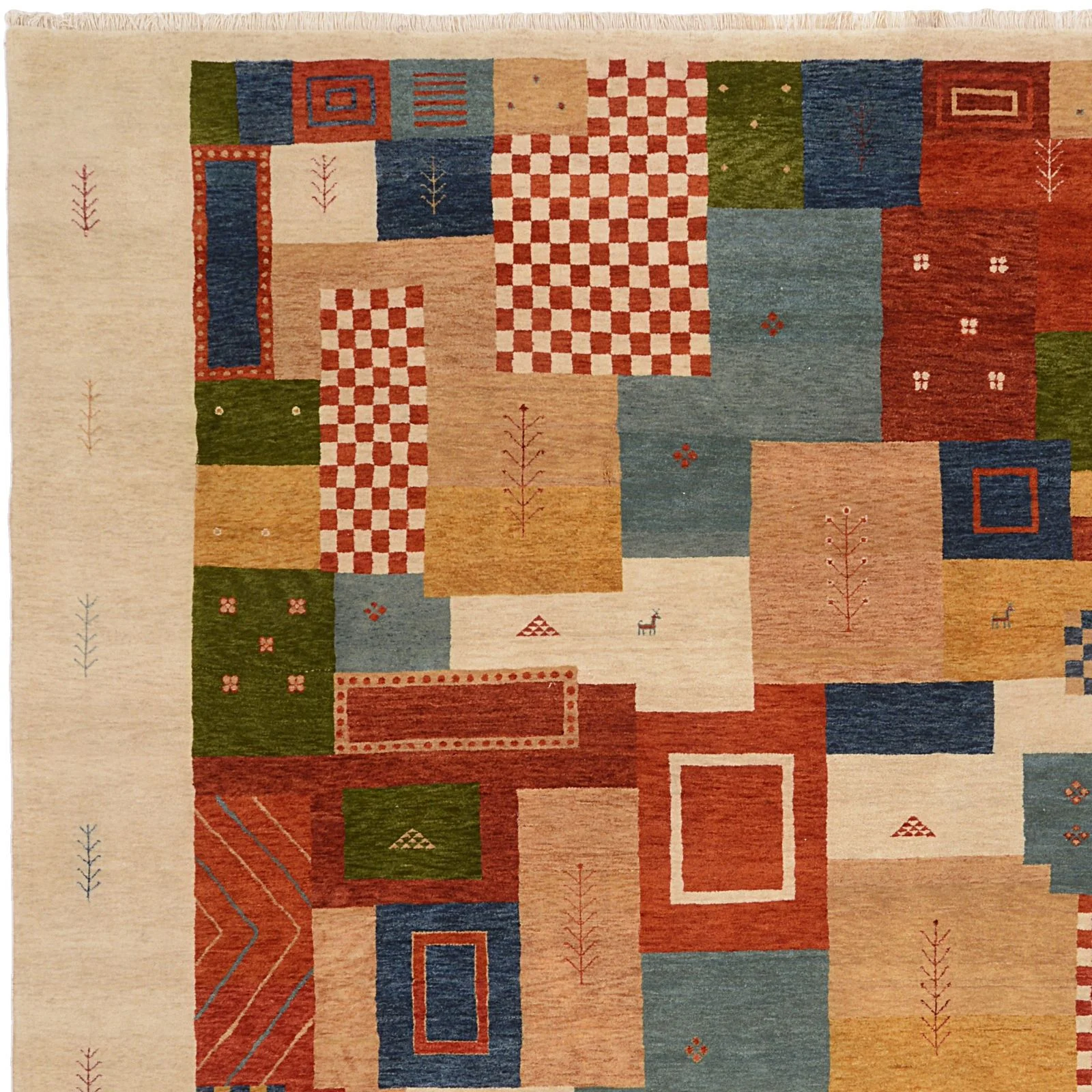 Loribaft Orientteppich aus Indien, 242 × 260 cm