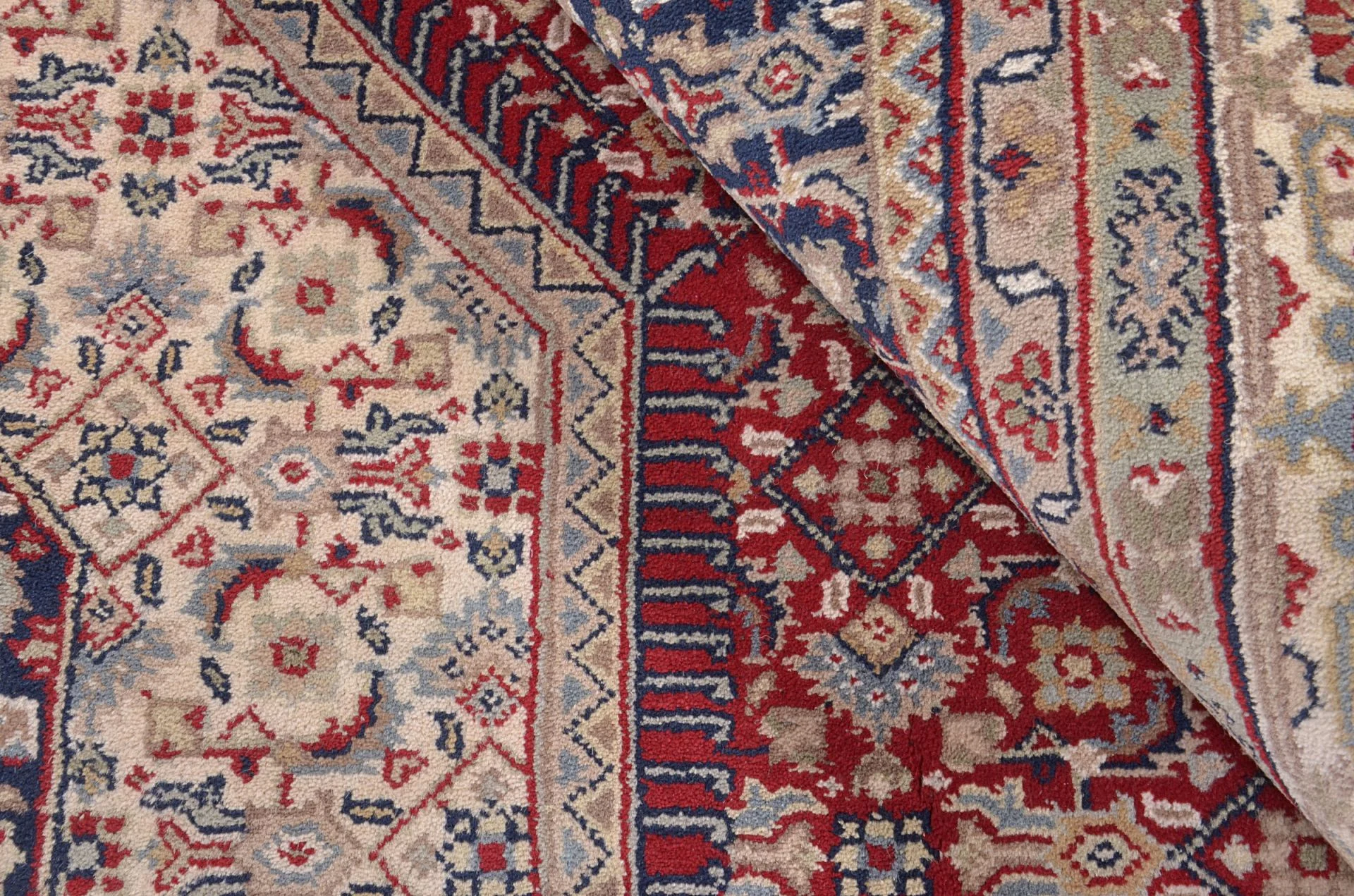 Handgeknüpfter Täbriz Orientteppich, 247 × 300 cm, Wolle