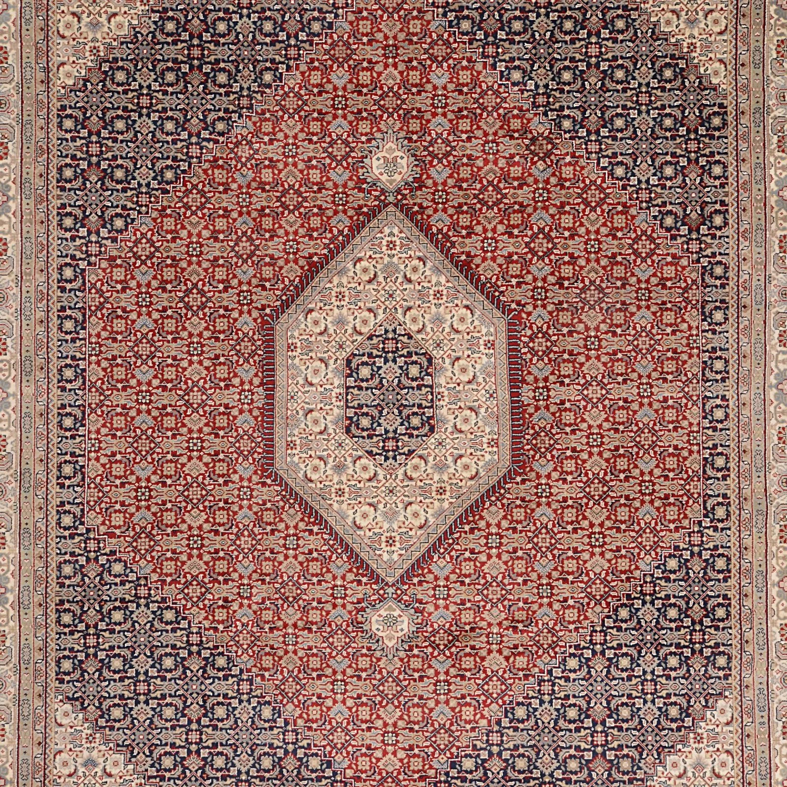 Handgeknüpfter Täbriz Orientteppich, 247 × 300 cm, Wolle