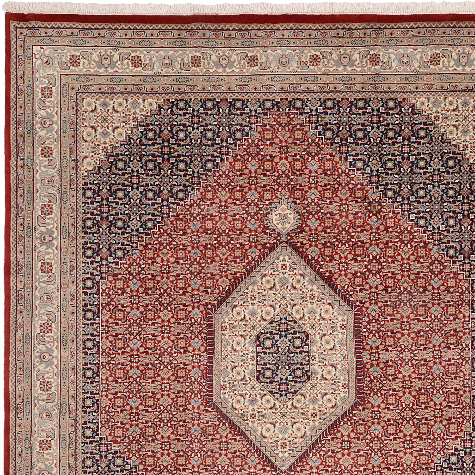 Handgeknüpfter Täbriz Orientteppich, 247 × 300 cm, Wolle