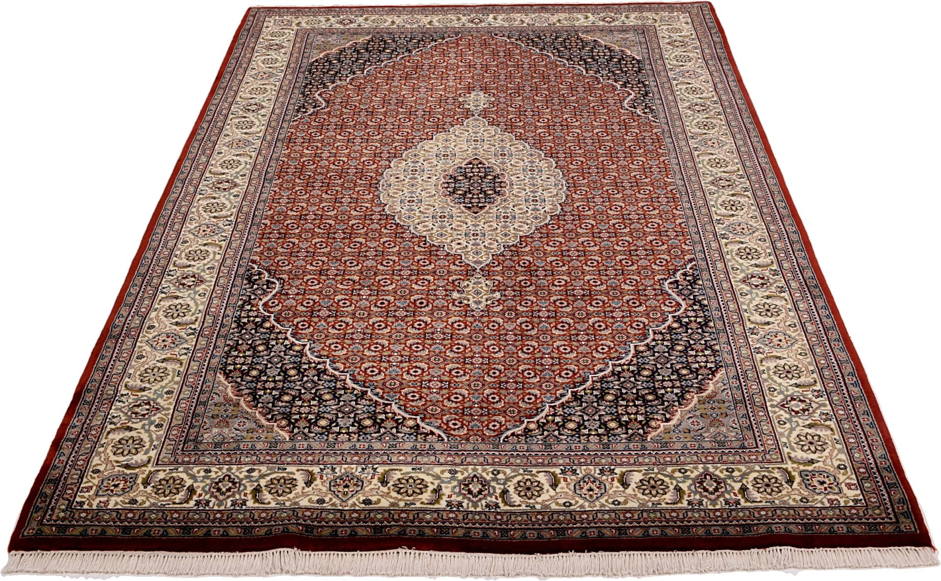 Handgeknüpfter Täbriz Orientteppich, 198 × 310 cm, Wolle