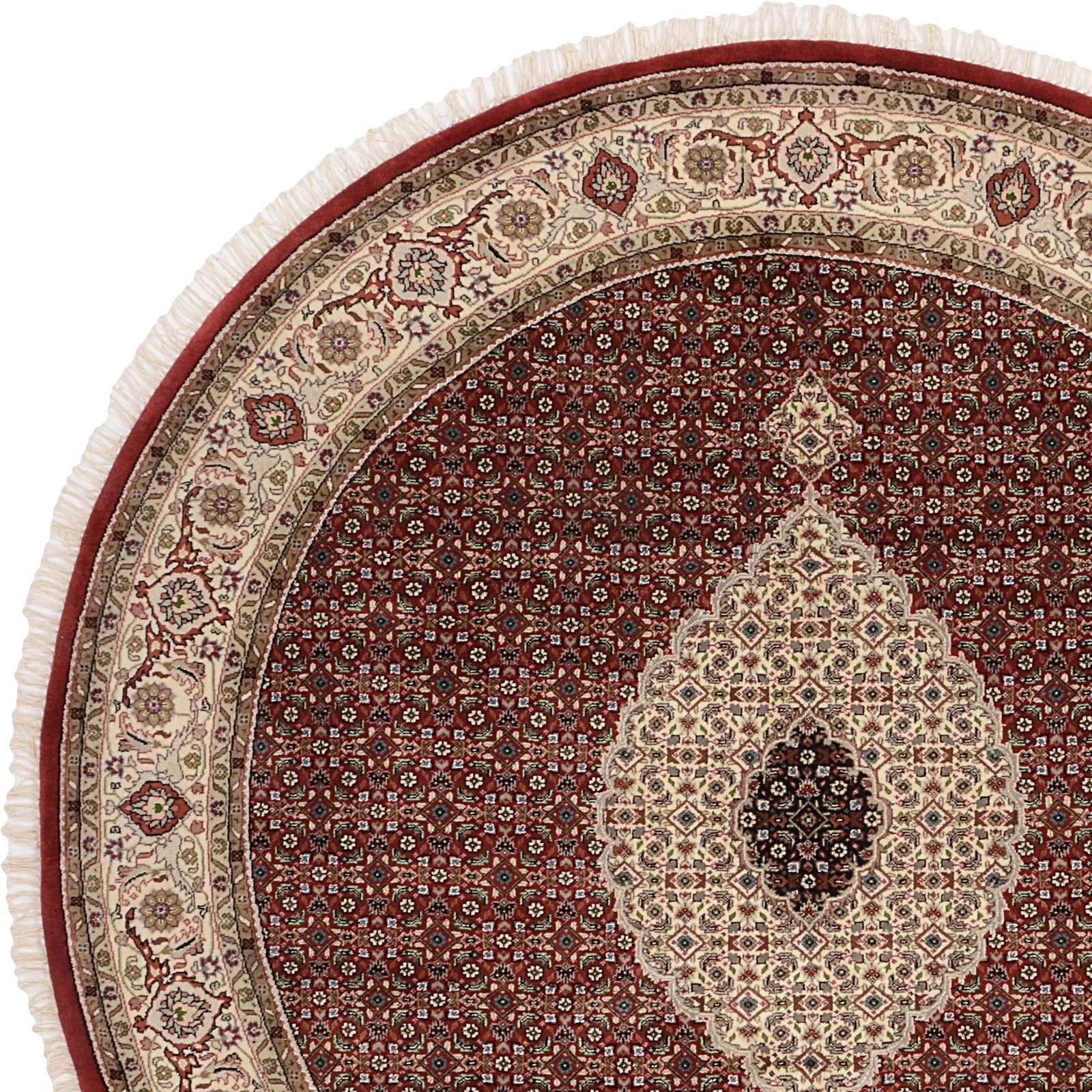 Täbriz Orientteppich aus Indien, 246 × 246 cm
