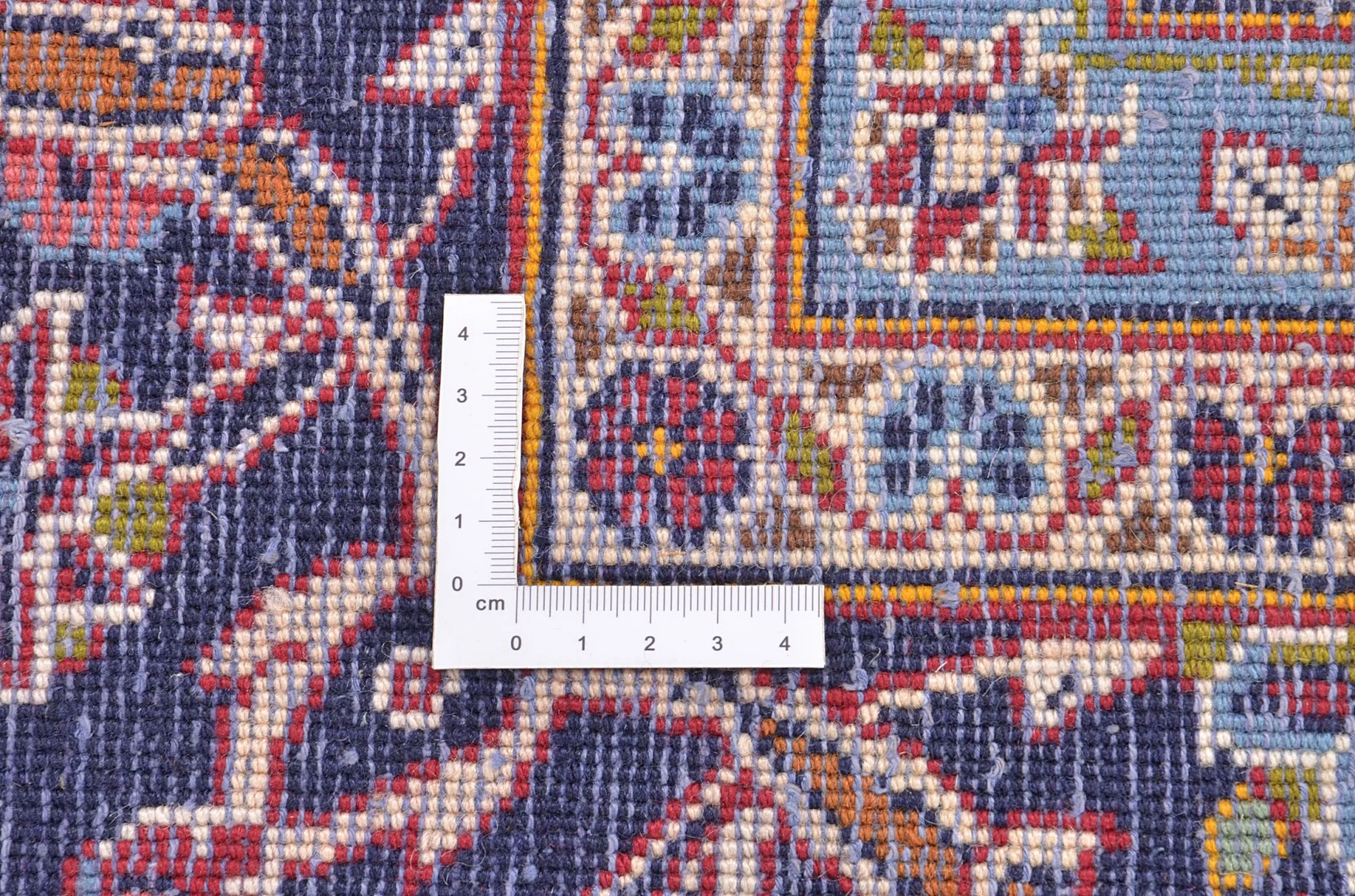 Handgeknüpfter Kashan Perserteppich 248 × 380 cm