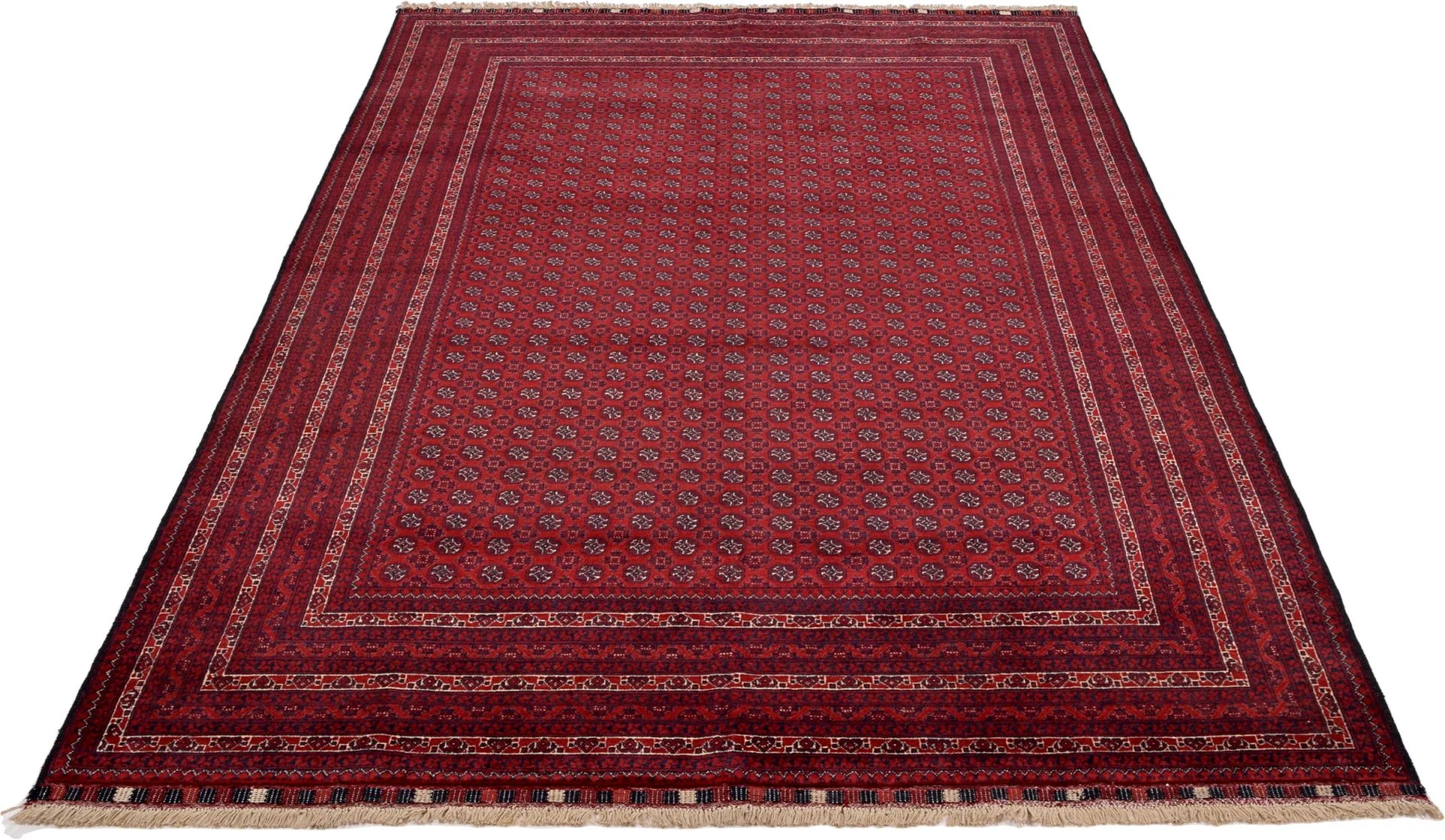 Handgeknüpfter Orientteppich 195 × 301 cm