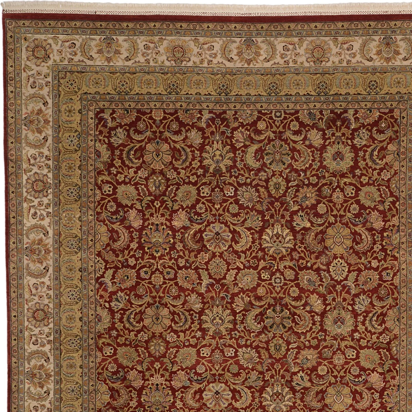 Handgeknüpfter Täbriz Orientteppich 241 × 294 cm