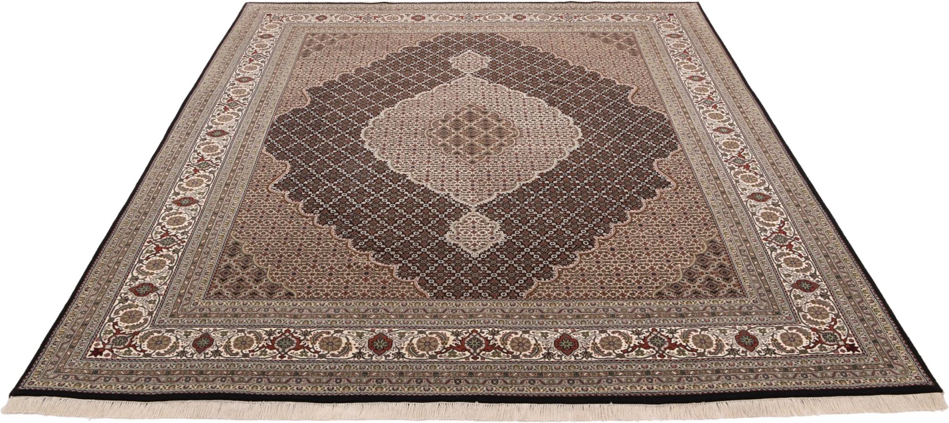 Täbriz Orientteppich aus Indien, 248 × 302 cm