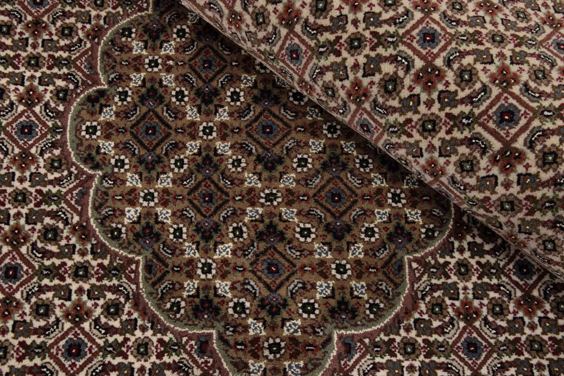 Täbriz Orientteppich aus Indien, 248 × 302 cm