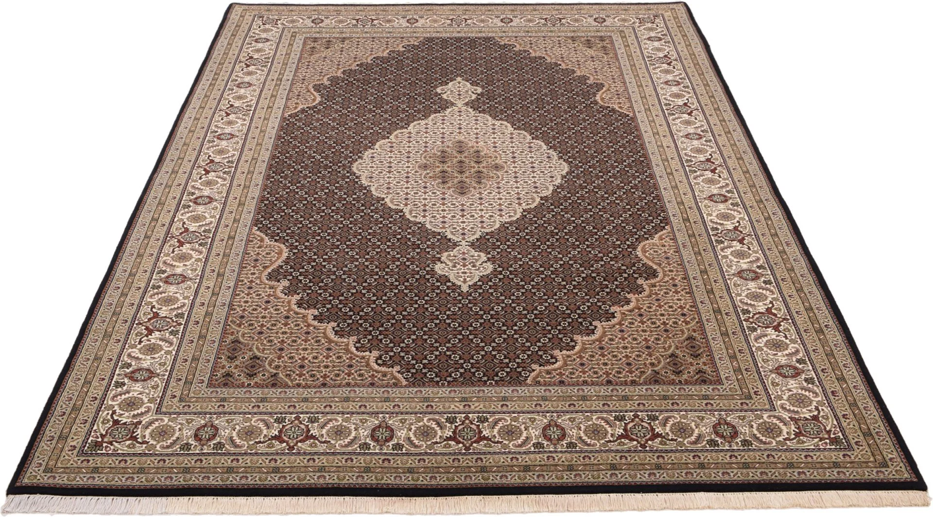 Handgeknüpfter Täbriz Orientteppich 200 × 307 cm