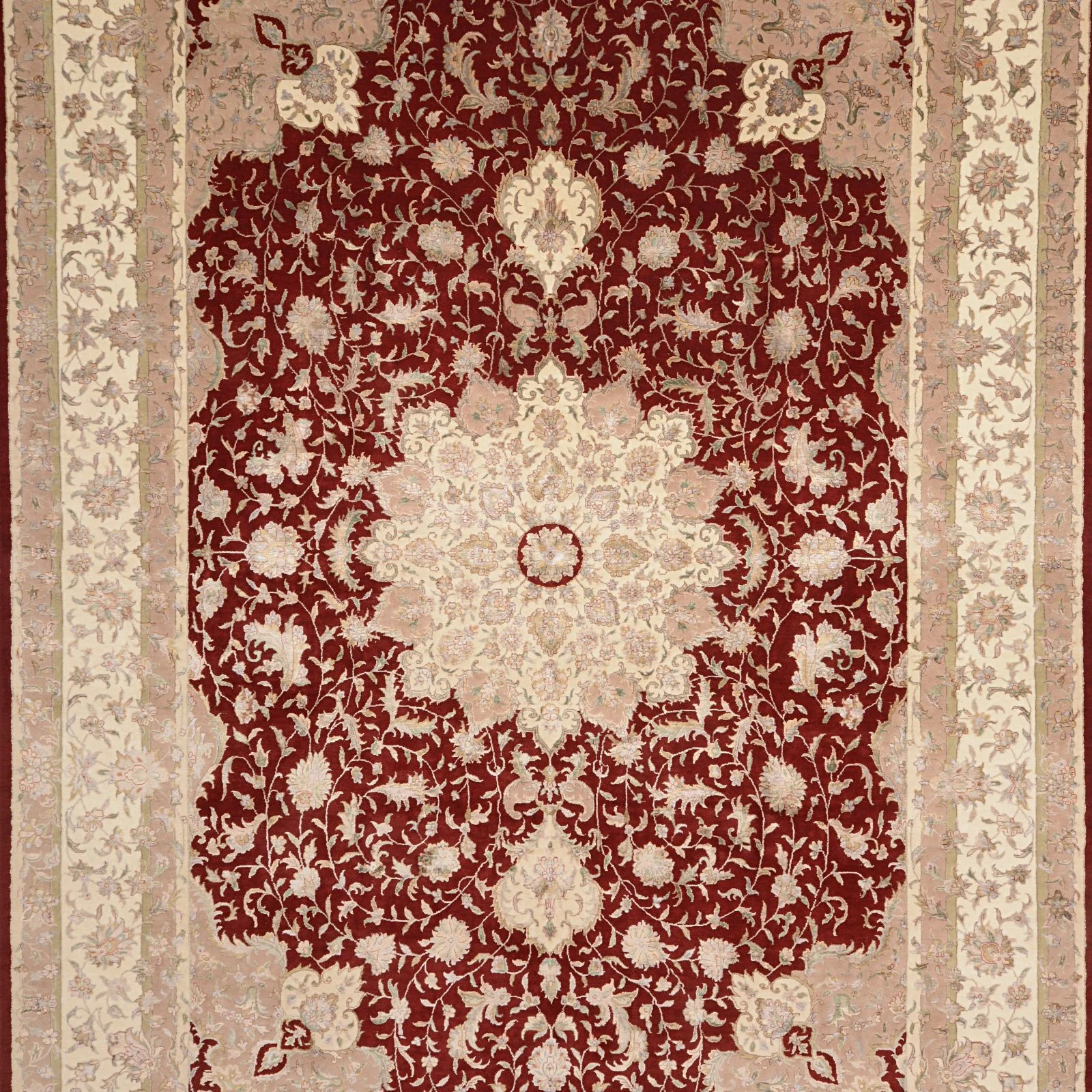 Handgeknüpfter Täbriz Orientteppich, 246 × 353 cm