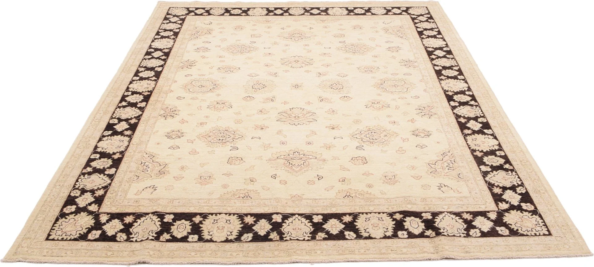 Handgeknüpfter Ziegler Orientteppich, 240 × 311 cm, Wolle