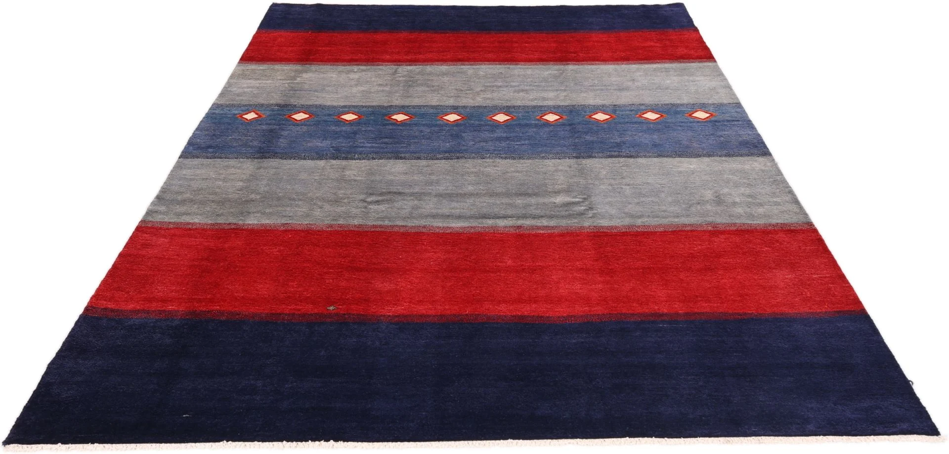 Handgeknüpfter Gabbeh Orientteppich, 245 × 311 cm, Wolle
