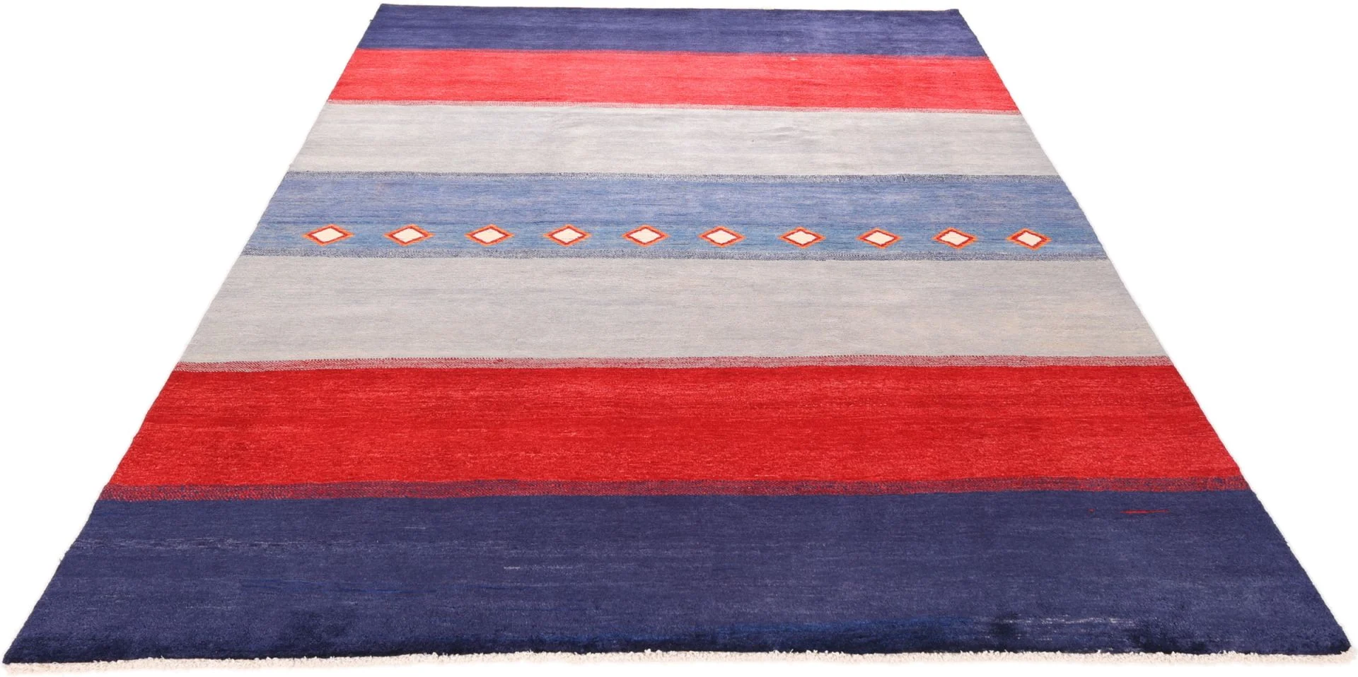 Handgeknüpfter Gabbeh Orientteppich, 245 × 311 cm, Wolle
