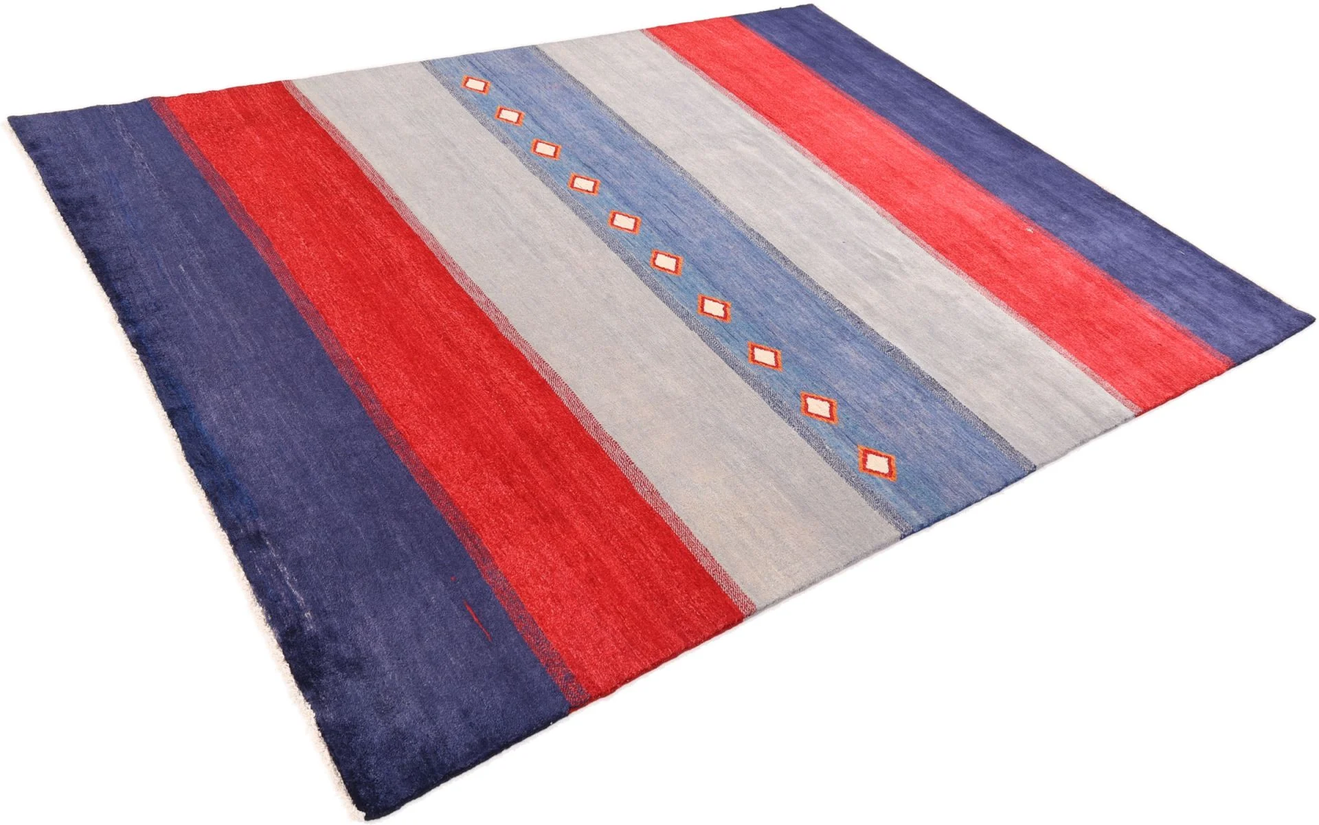Handgeknüpfter Gabbeh Orientteppich, 245 × 311 cm, Wolle