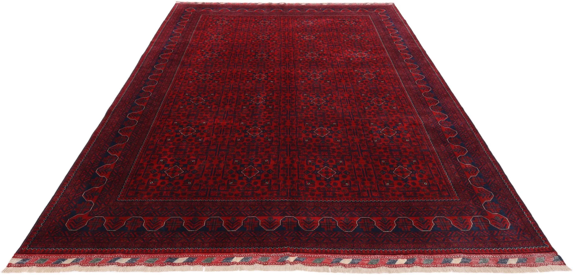orientteppich-afghanistan-254-x-362-cm-schurwolle-handgeknupft-2 Orientteppich aus Afghanistan, 254 × 362 cm