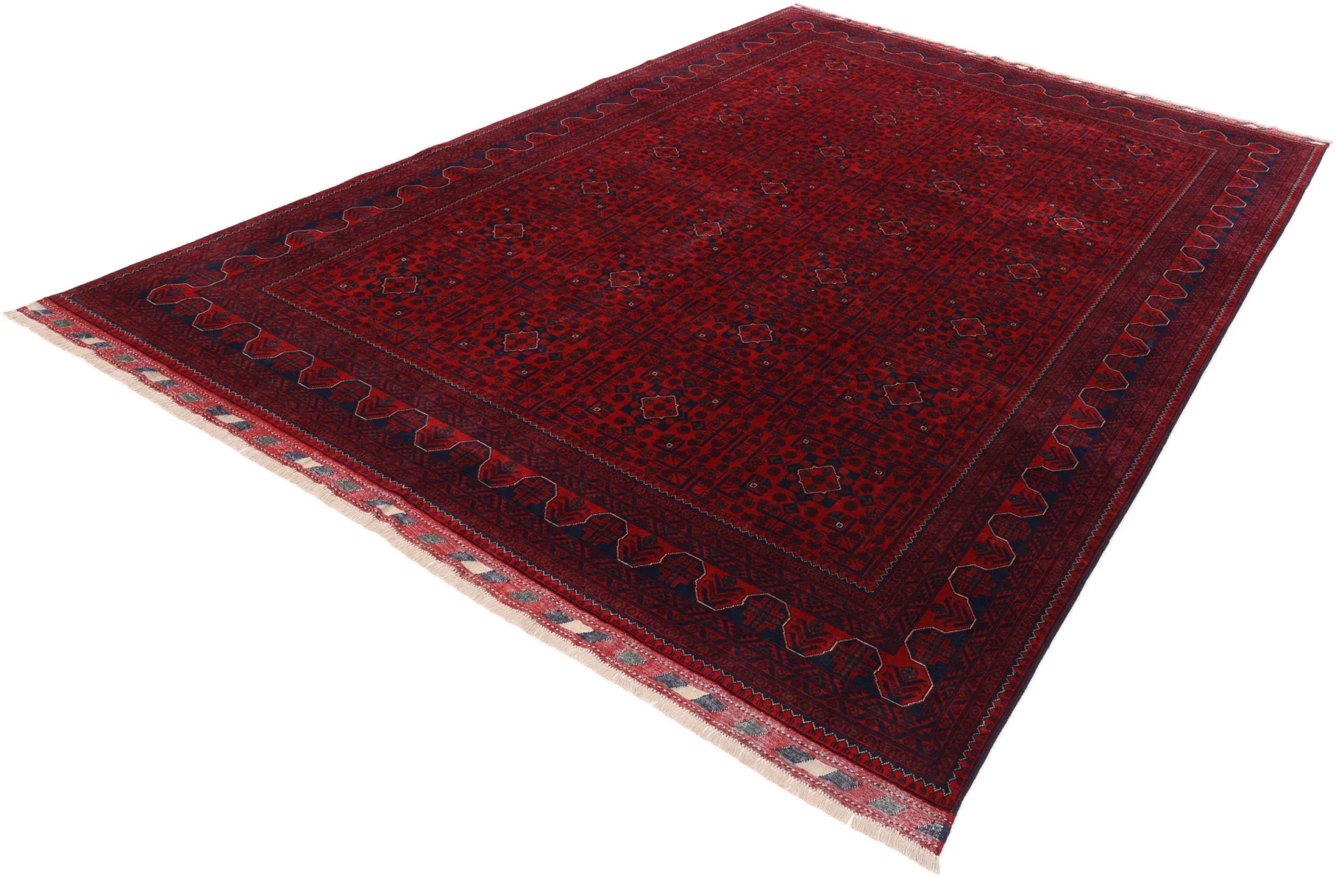 orientteppich-afghanistan-254-x-362-cm-schurwolle-handgeknupft-4 Orientteppich aus Afghanistan, 254 × 362 cm