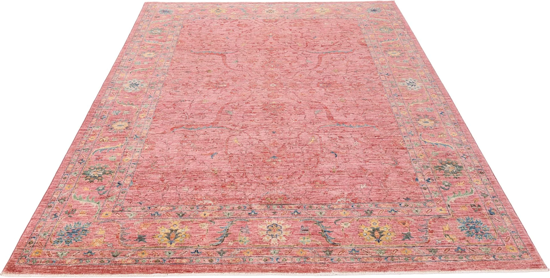 orientteppich-samarkand-248-x-304-cm-schurwolle-handgeknupft-2 Samarkand Orientteppich aus Pakistan, 248 × 304 cm