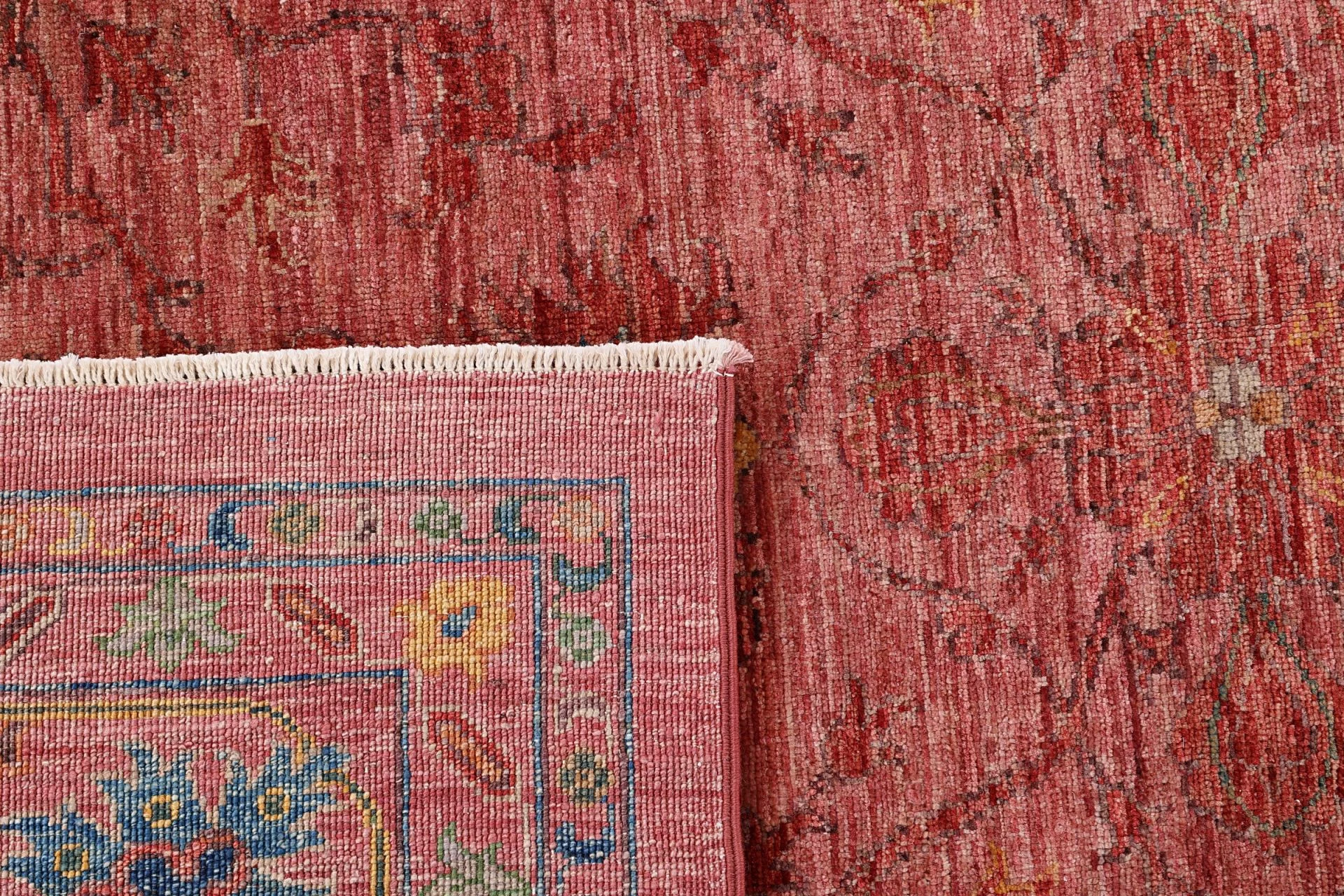 orientteppich-samarkand-248-x-304-cm-schurwolle-handgeknupft-6 Samarkand Orientteppich aus Pakistan, 248 × 304 cm