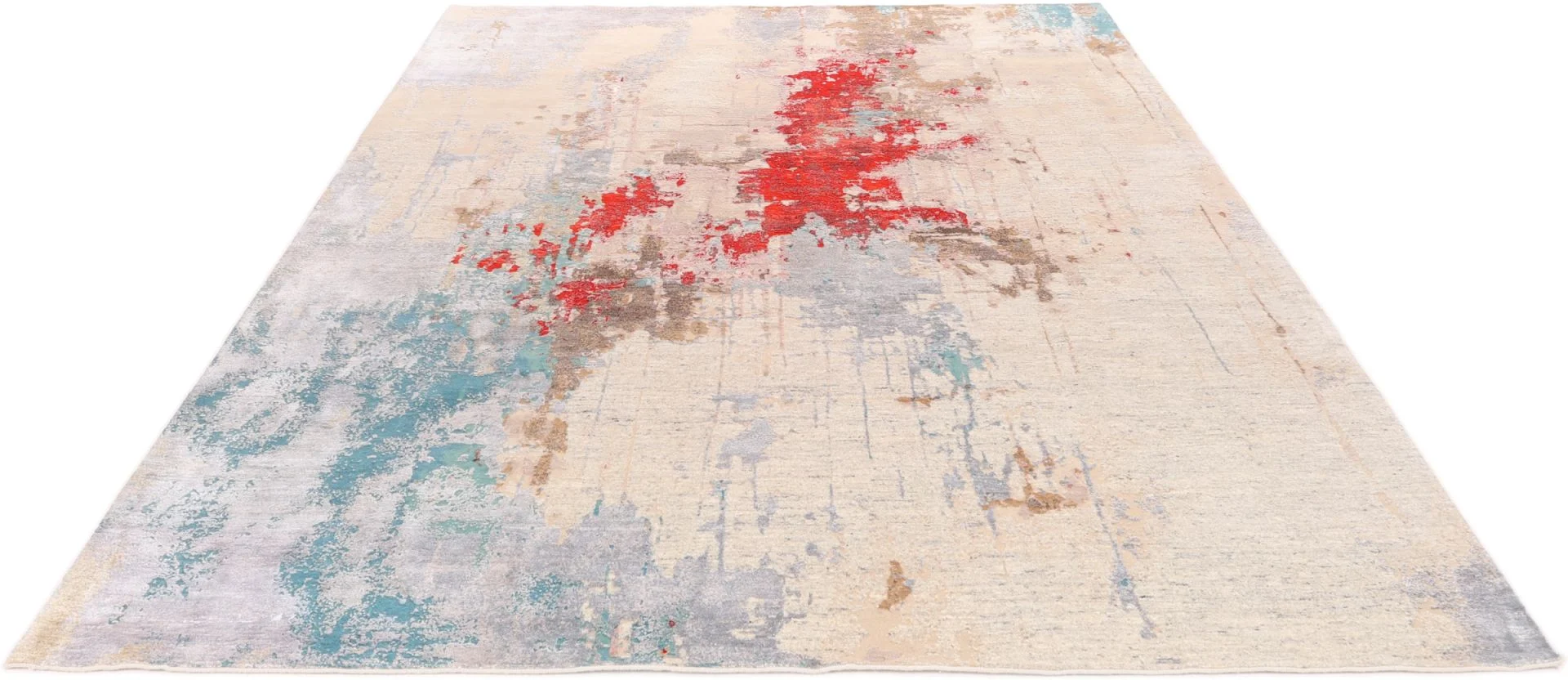Orientteppich 280 × 369 cm aus Wolle, handgeknüpft