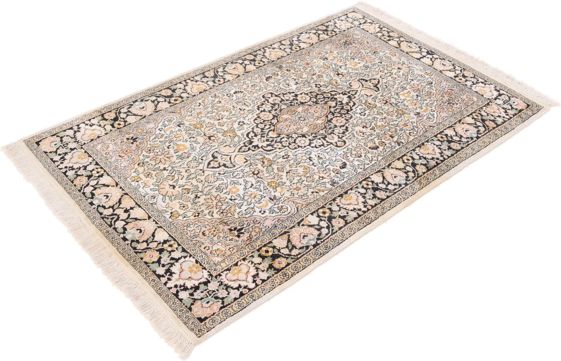 Handgeknüpfter Orientteppich, 184 × 124 cm, Wolle