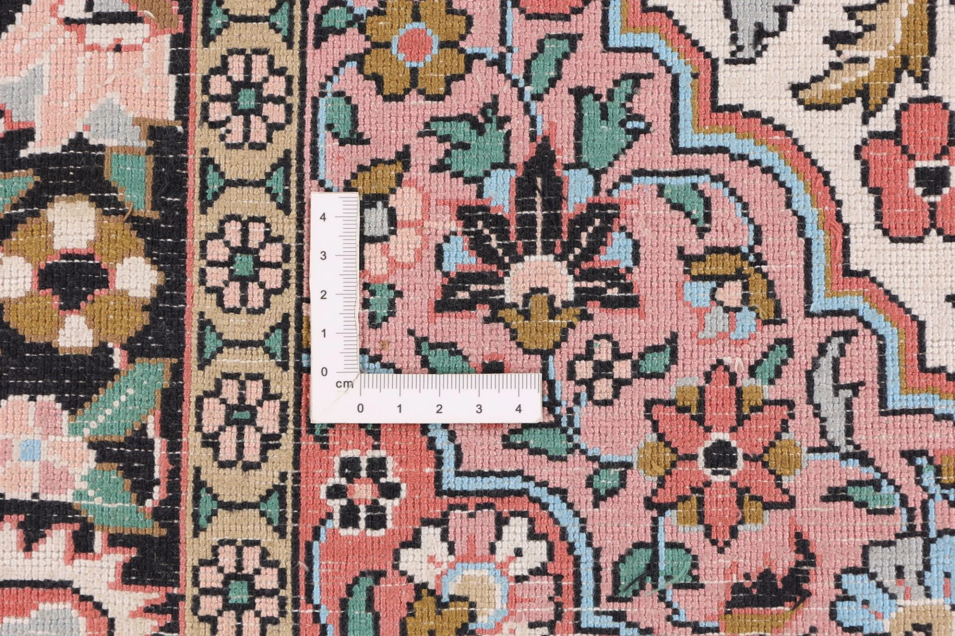 Handgeknüpfter Orientteppich, 184 × 124 cm, Wolle