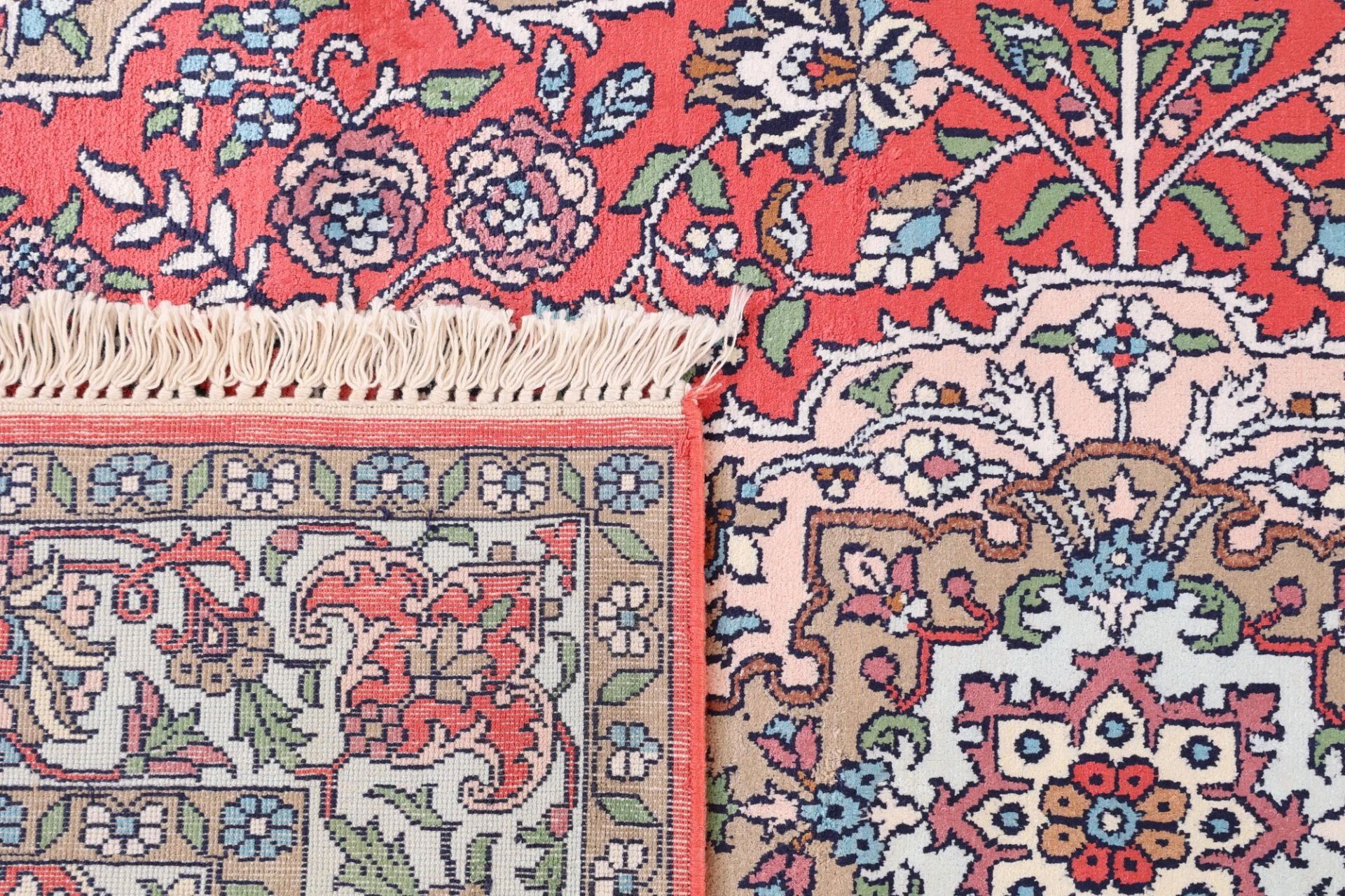 Handgeknüpfter Orientteppich, 181 × 122 cm, Wolle