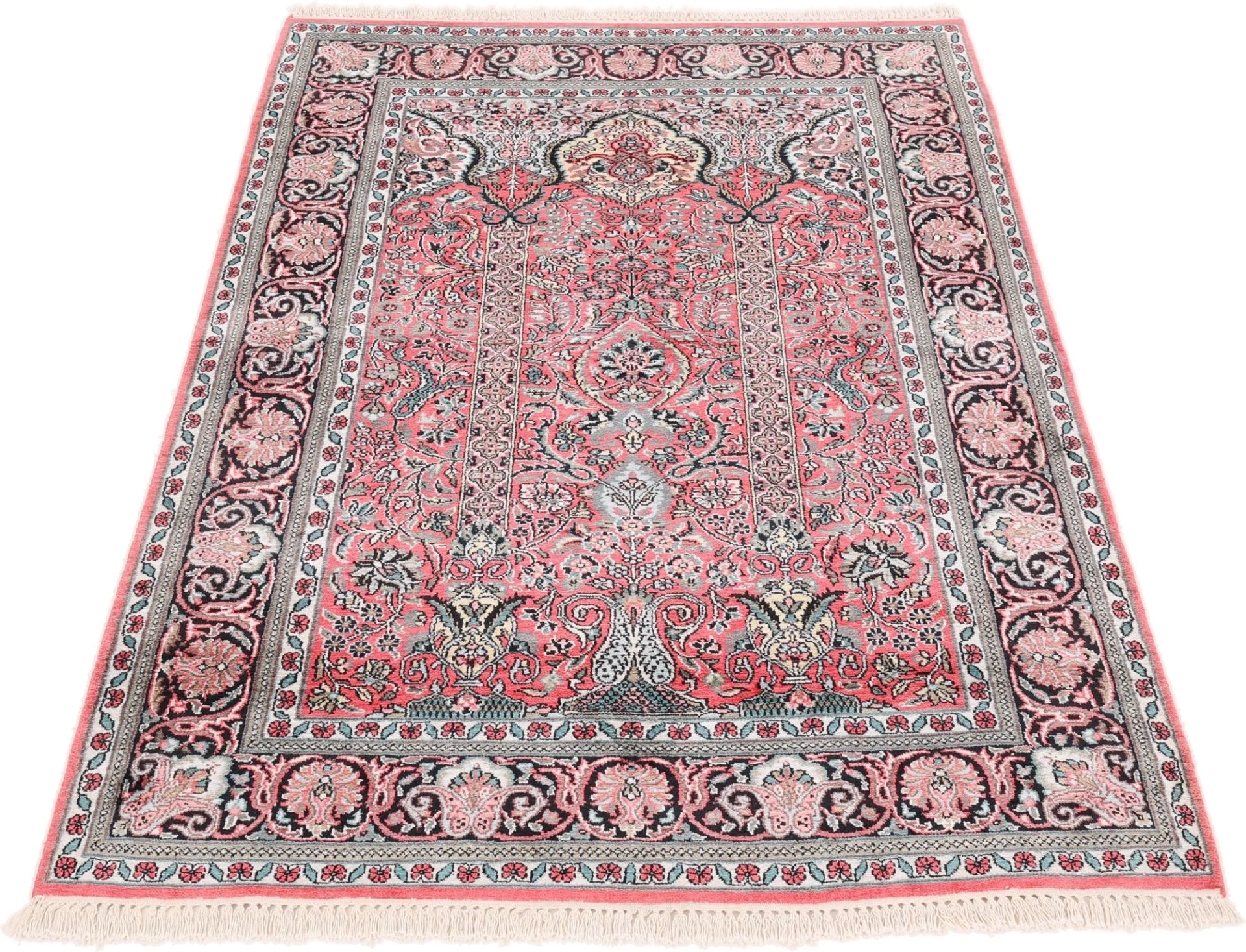 Handgeknüpfter Orientteppich, 187 × 121 cm, Wolle
