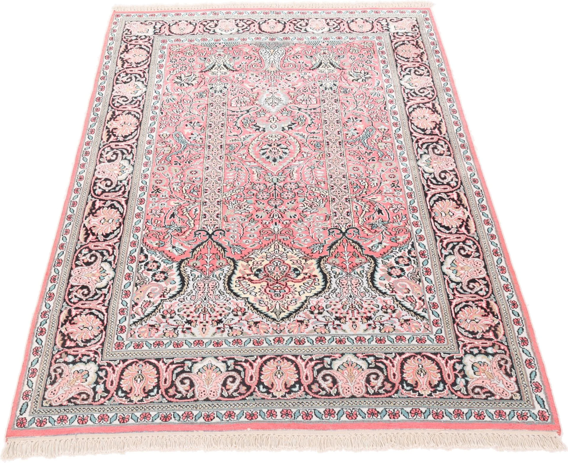 Handgeknüpfter Orientteppich, 187 × 121 cm, Wolle